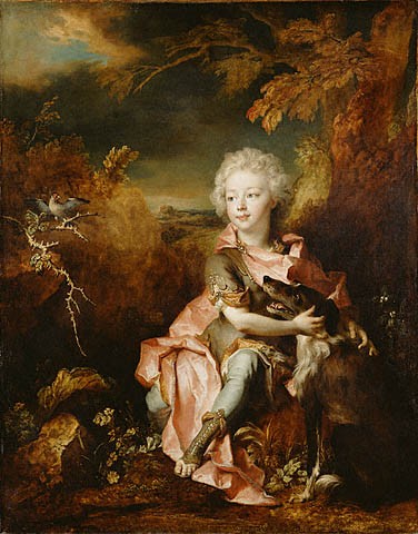 Portrait d'un garçon - Nicolas de Largillière image 1 copie de tableau peinte à la main