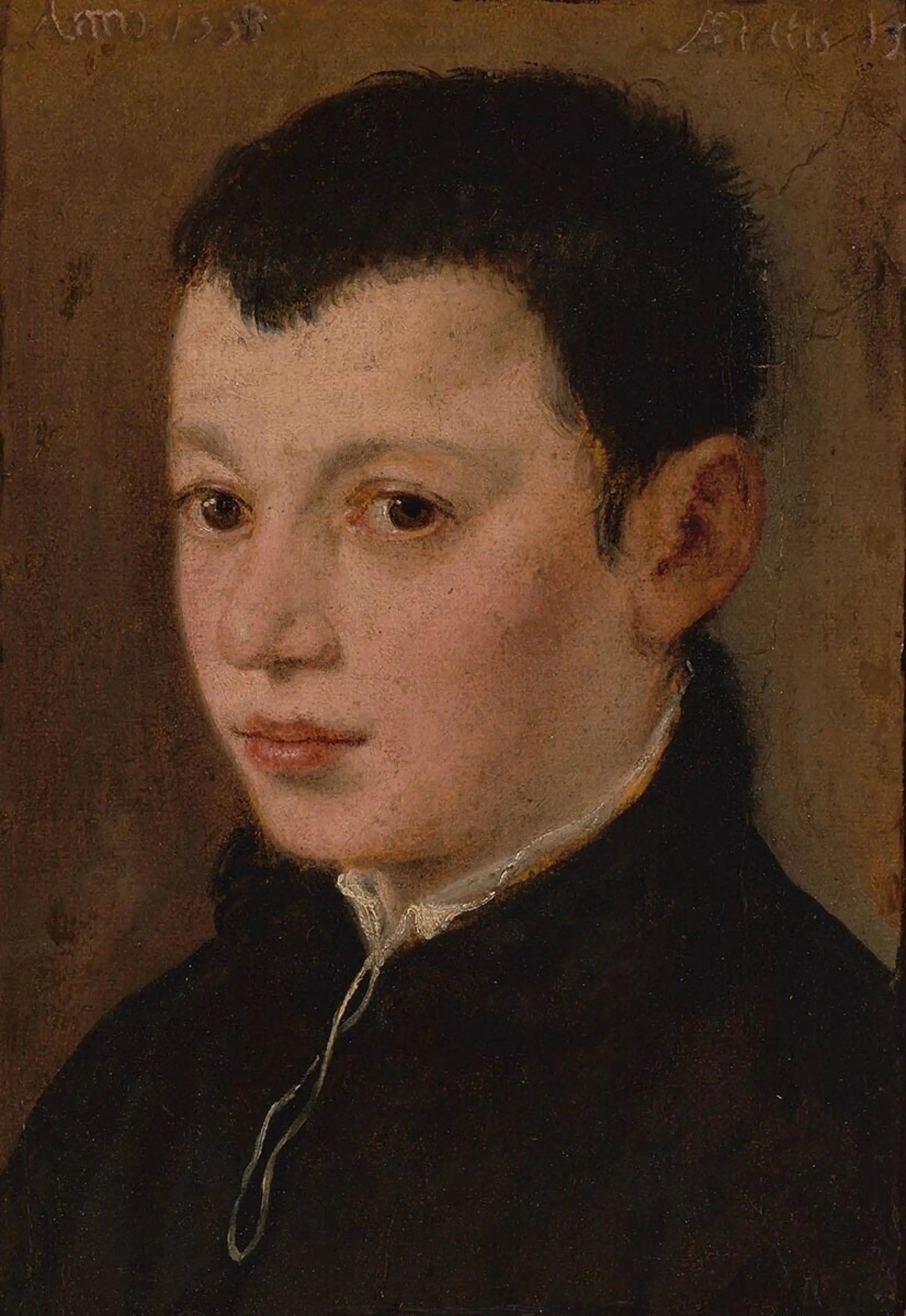 Portrait d'un garçon - Paul Véronèse image 1 tableau peint à l’huile sur toile