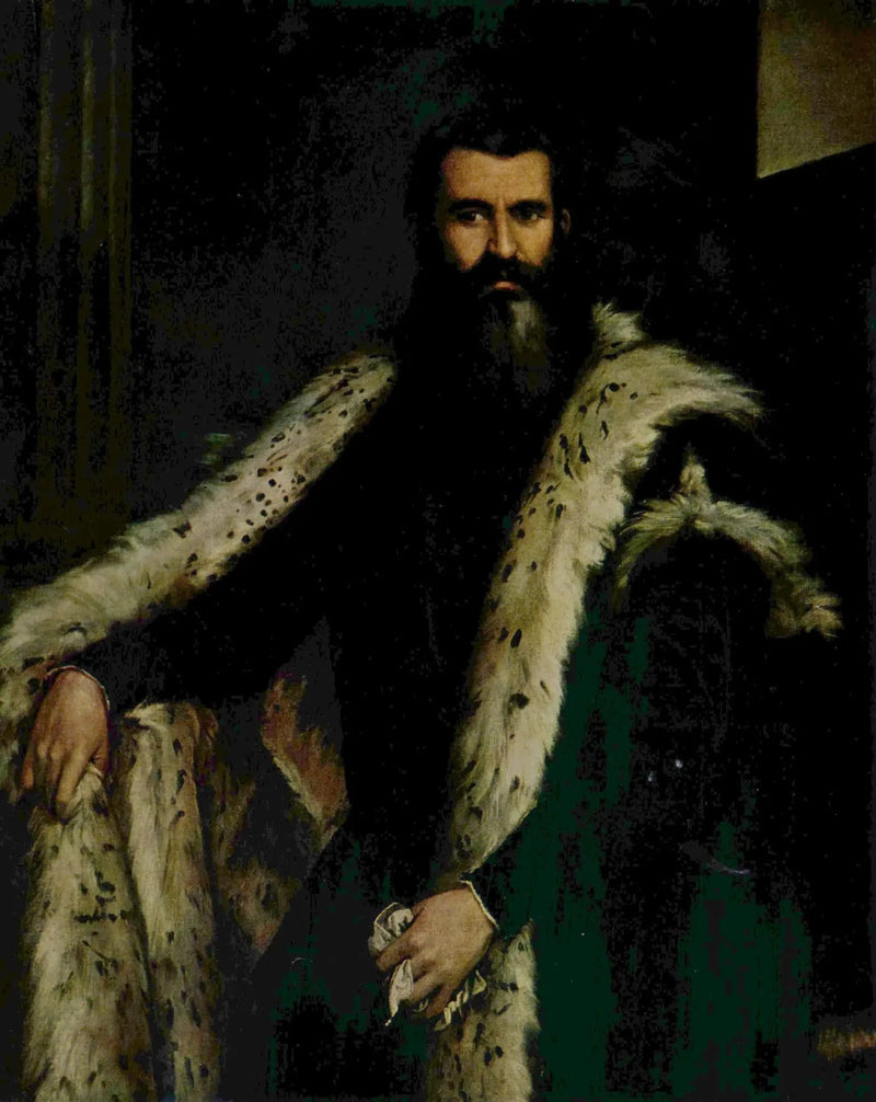 Portrait d'un gentilhomme en fourrure - Paul Véronèse