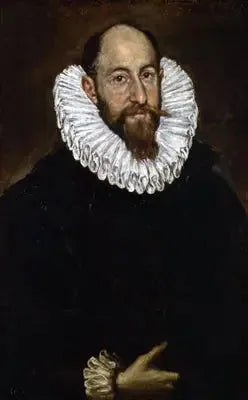 Portrait d'un gentilhomme inconnu - El Greco image 1 reproduction artisanale de tableau