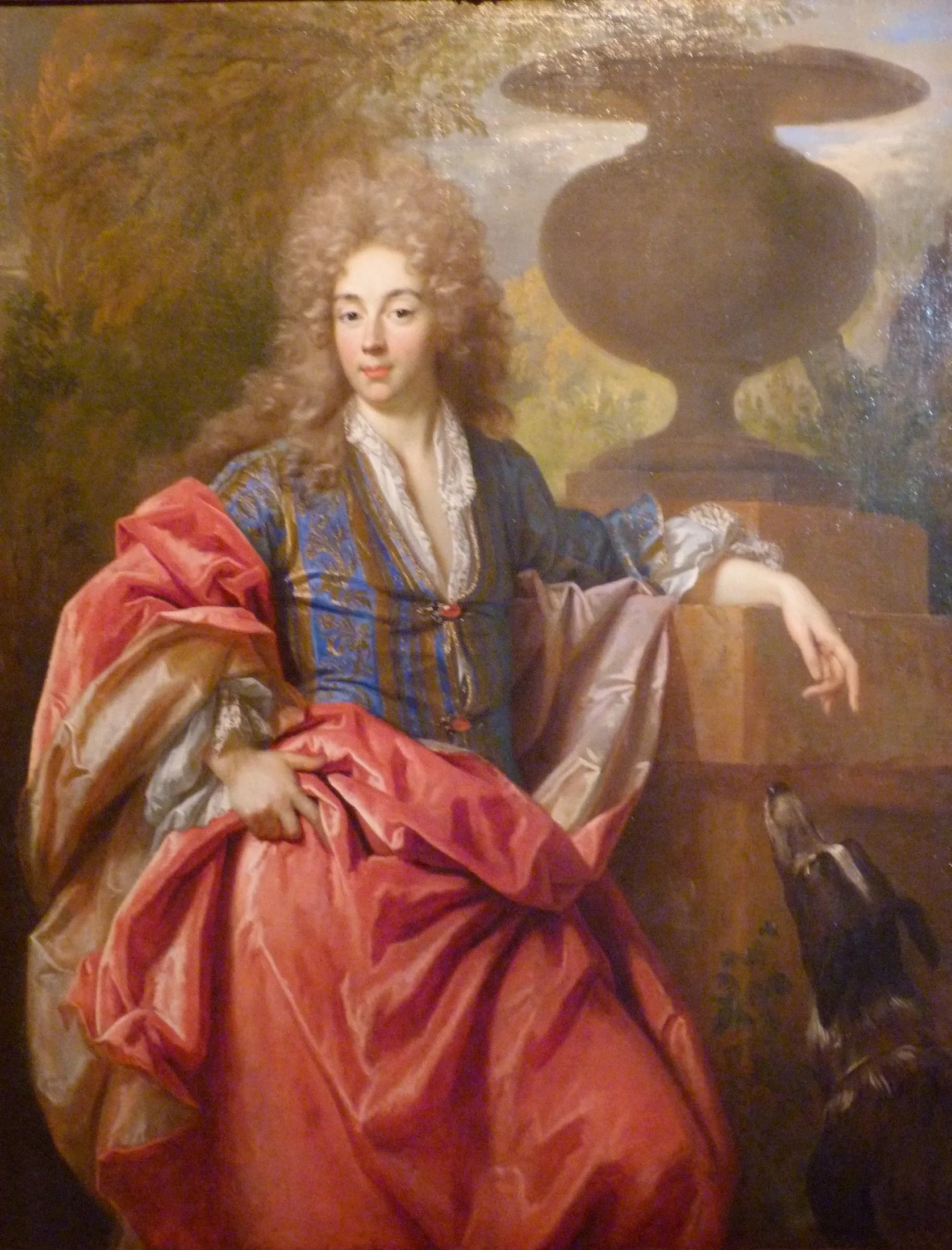Portrait d'un gentilhomme inconnu - Nicolas de Largillière image 1 copie peinte à la main à l’huile