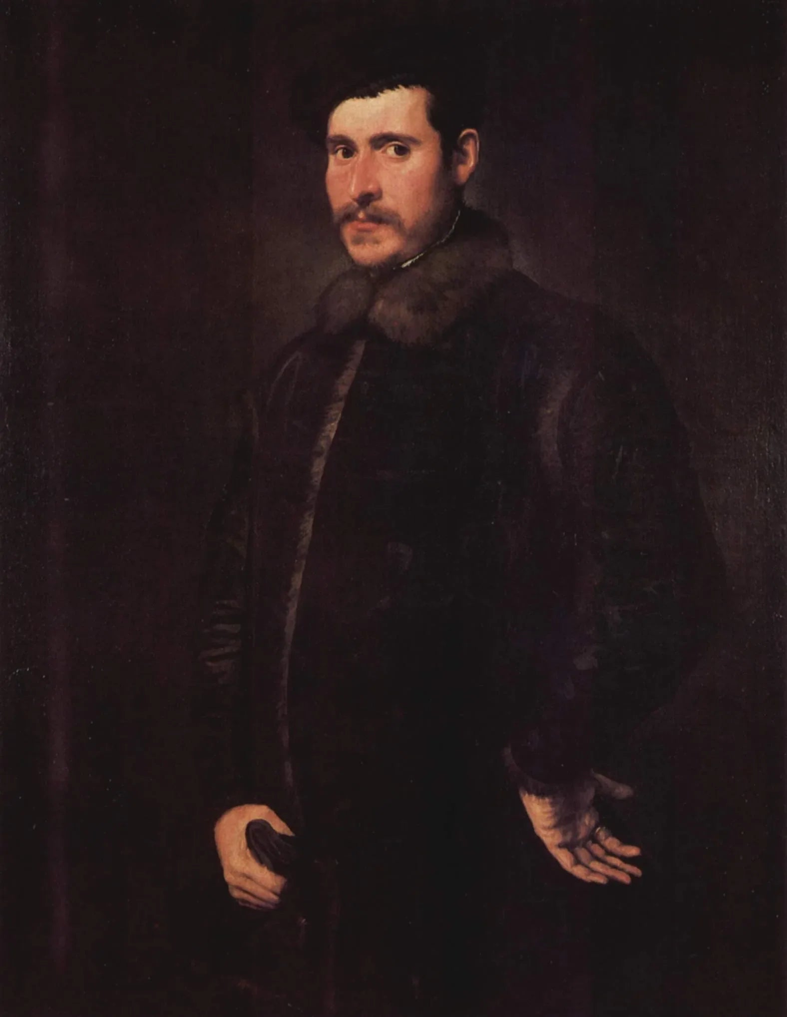 Portrait d'un gentilhomme - Jacopo Tintoretto image 1 copie peinte à la main à l’huile