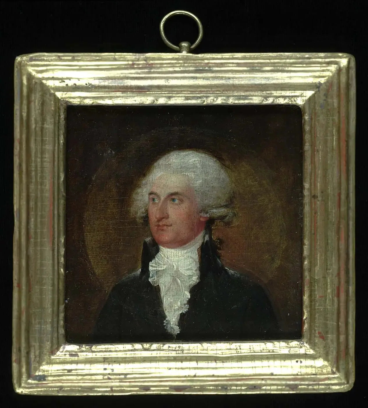Portrait d'un gentilhomme - John Trumbull image 1 copie peinte à la main à l’huile