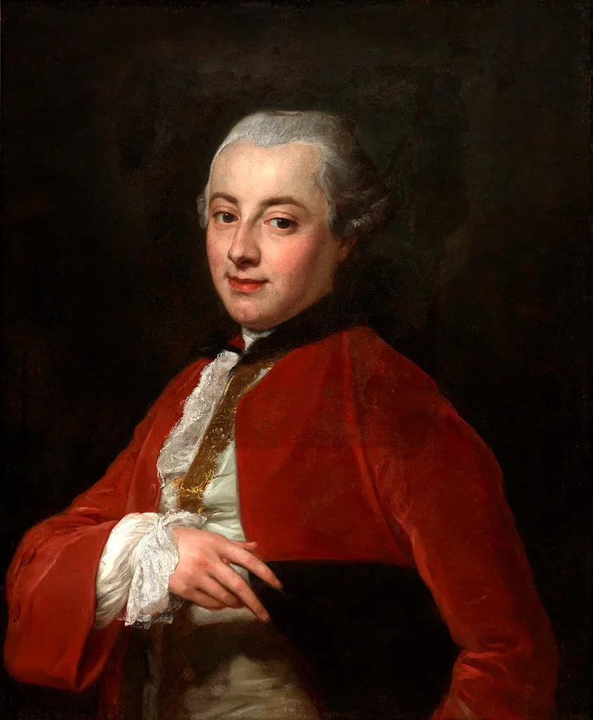 Portrait d'un gentilhomme - Pompeo Batoni image 1 tableau peint à l’huile sur toile