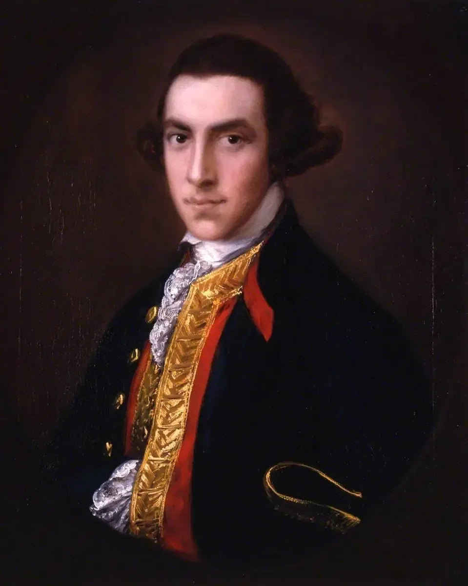Portrait d'un gentilhomme - Thomas Gainsborough image 1 reproduction de peinture à l’huile
