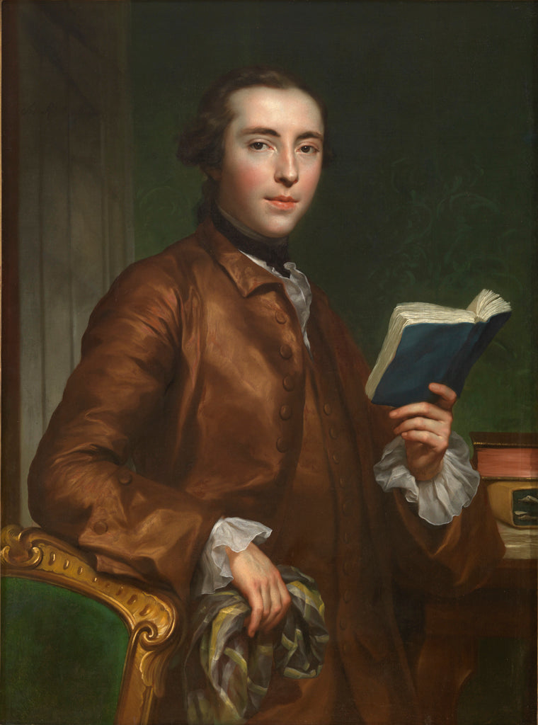 Portrait d'un gentleman anglais - Anton Raphael Mengs image 1 copie peinte à la main à l’huile