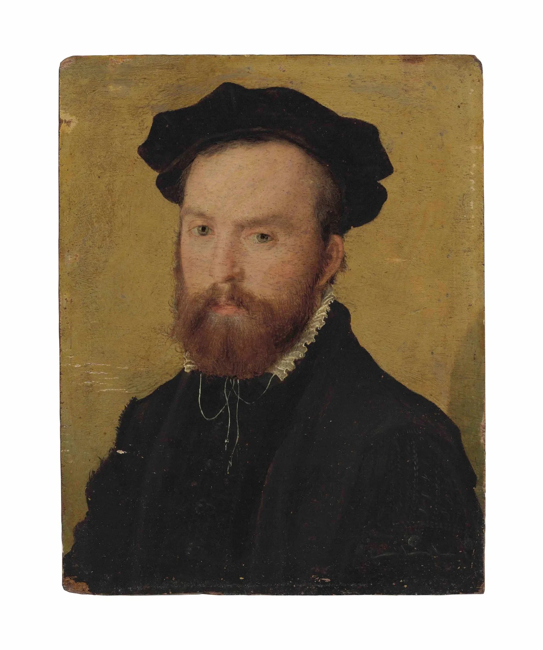 Portrait d'un gentleman - Corneille de Lyon image 1 copie de tableau peinte à la main
