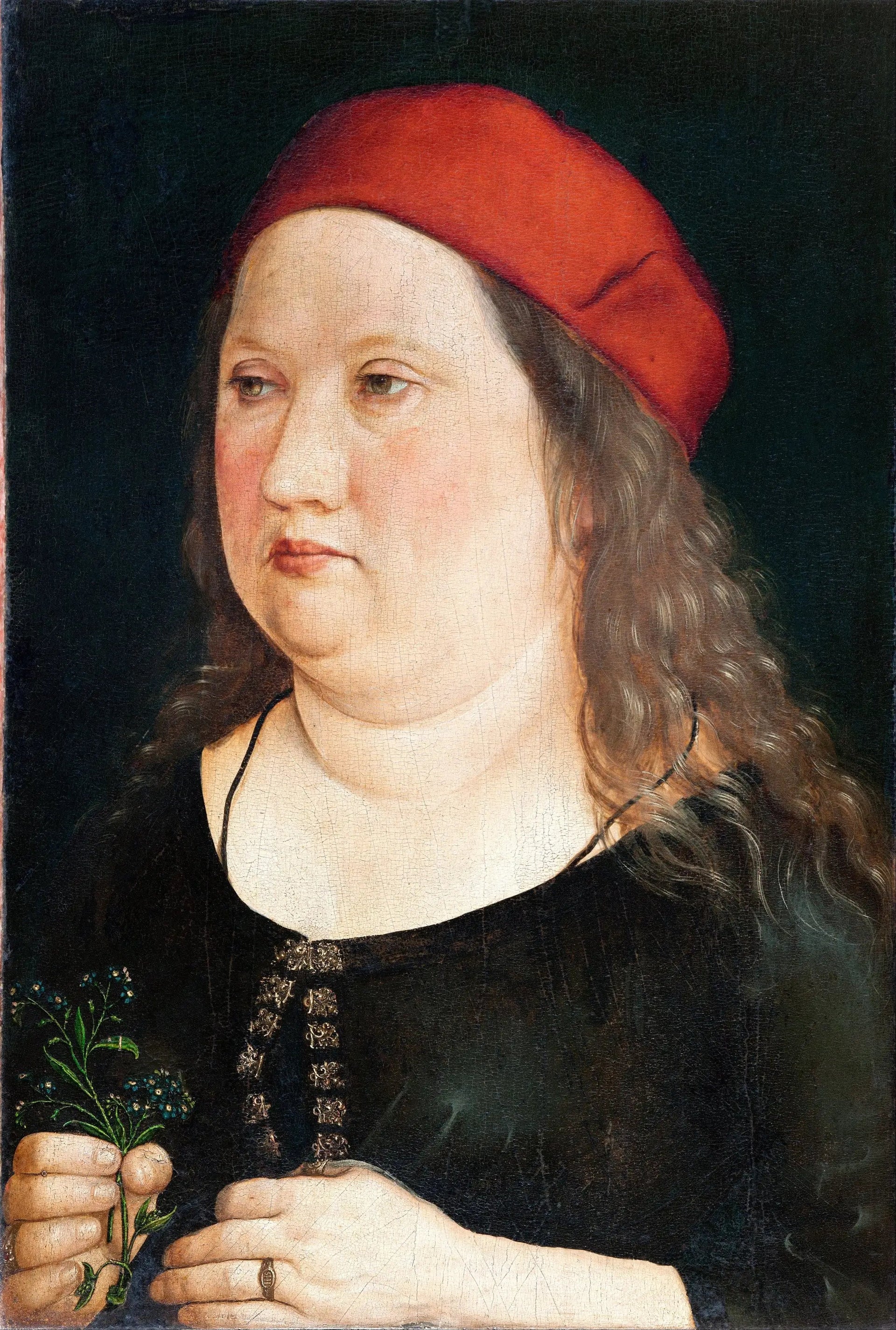 Portrait d'un homme - Albrecht Dürer image 1 reproduction de peinture à l’huile