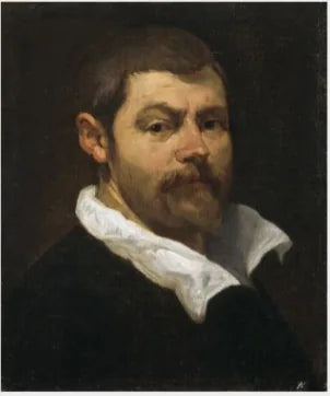 Portrait d'un homme - Annibale Carracci image 1 copie de tableau peinte à la main