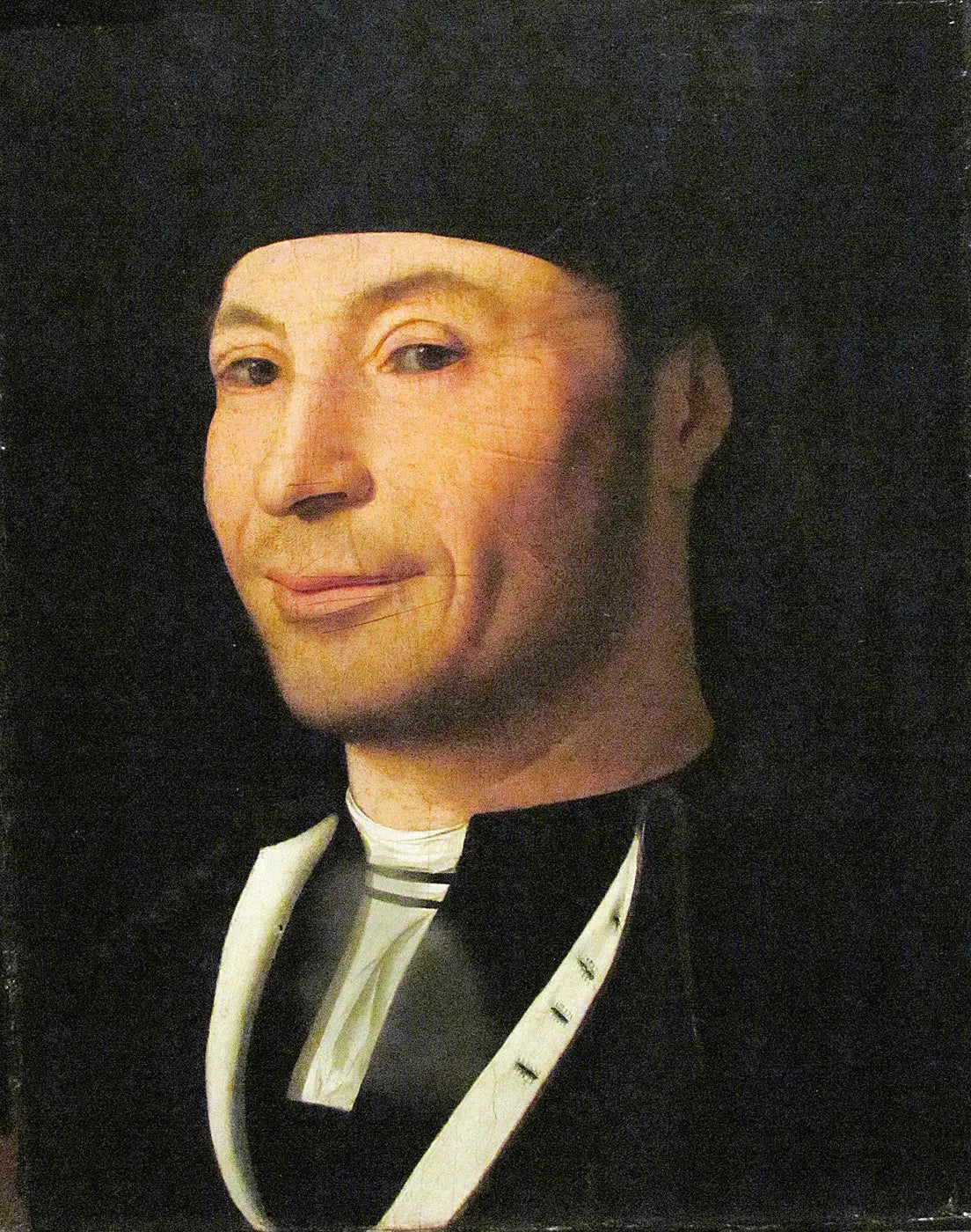 Portrait d'un homme - Antonello de Messine image 1 reproduction artisanale de tableau