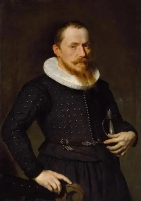 Portrait d'un homme avec une épée - Peter Paul Rubens image 1 copie de tableau peinte à la main