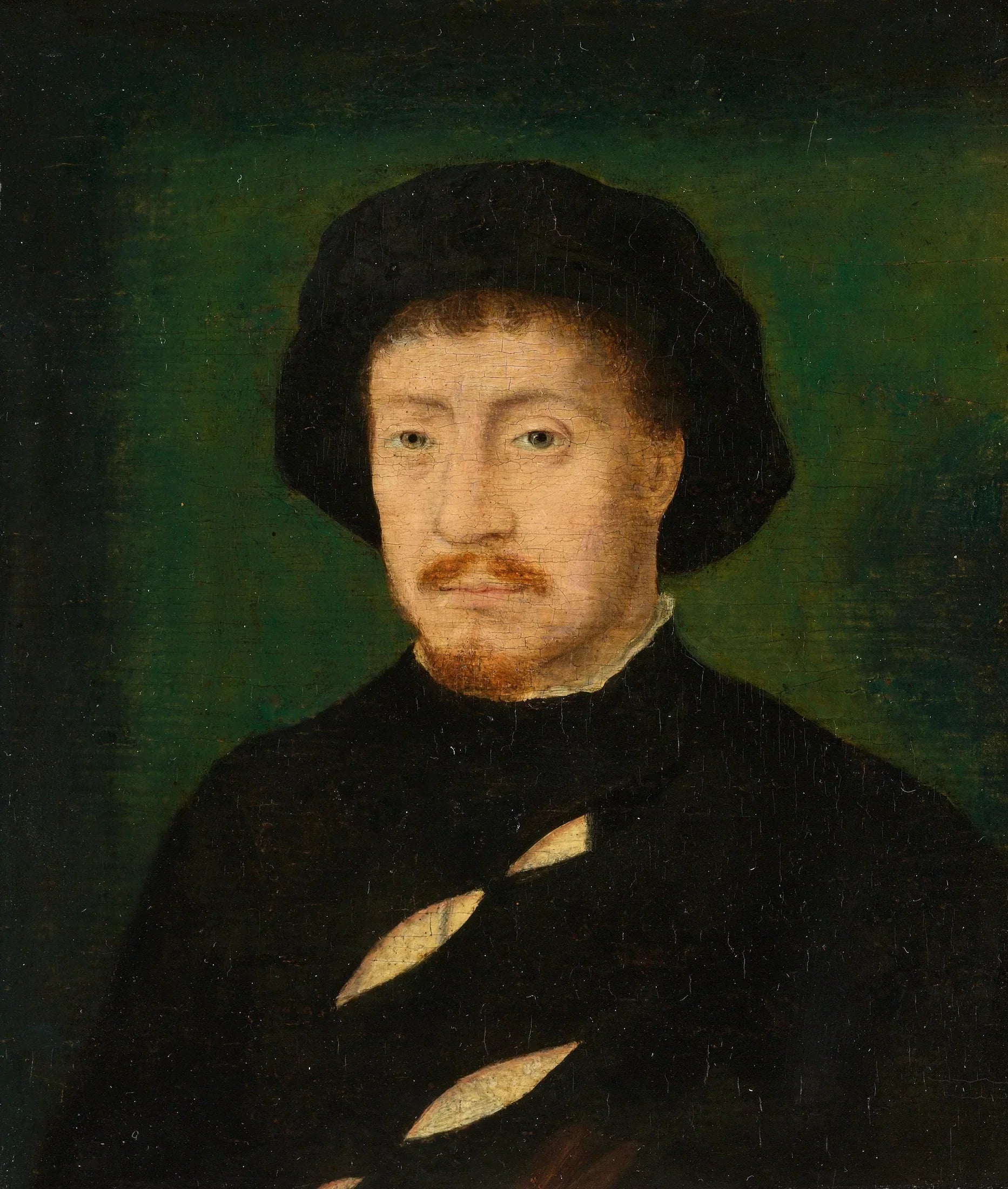 Portrait d'un homme - Corneille de Lyon image 1 reproduction artisanale de tableau