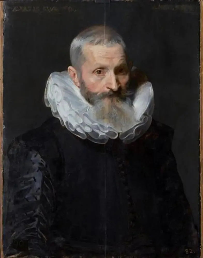 Portrait d'un homme de 60 ans - Antoine van Dyck image 1 reproduction de peinture à l’huile