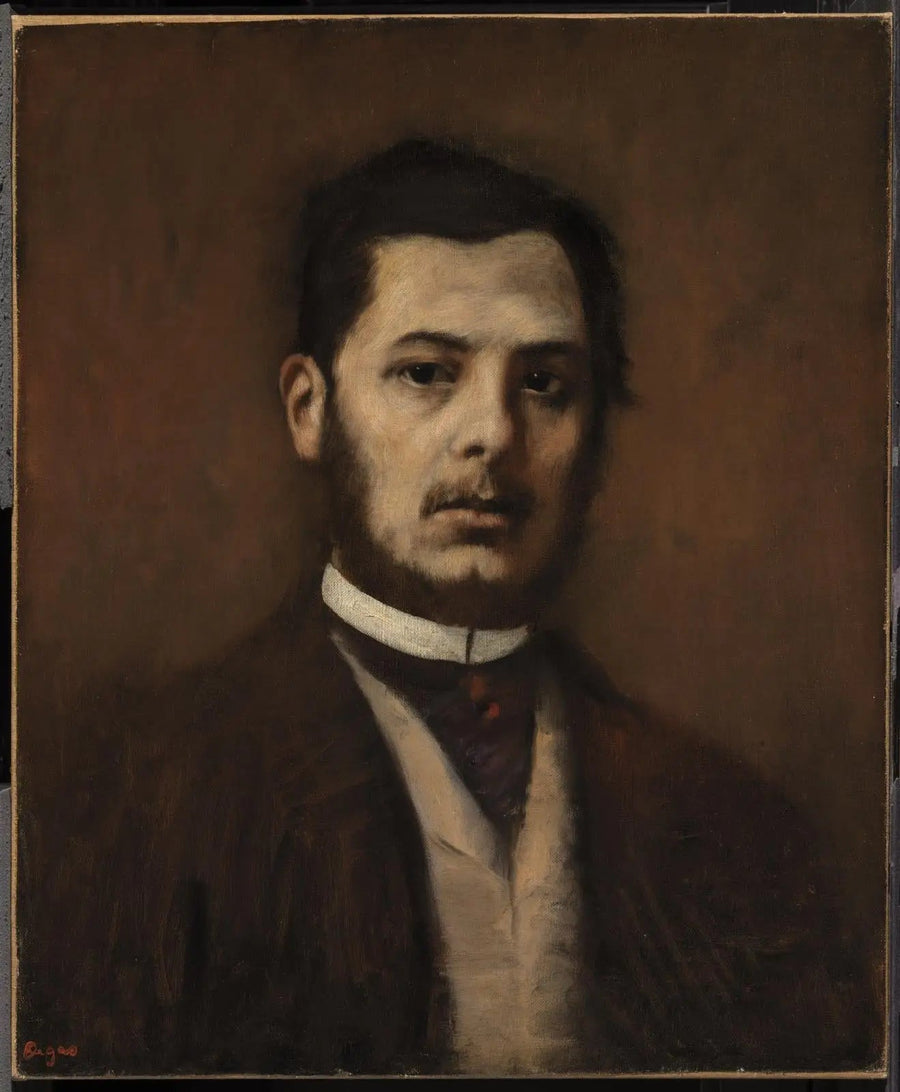 Portrait d'un homme - Edgar Degas