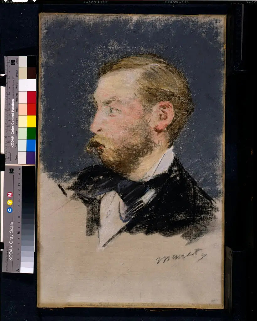 Portrait d'un homme - Édouard Manet image 1 tableau peint à l’huile sur toile