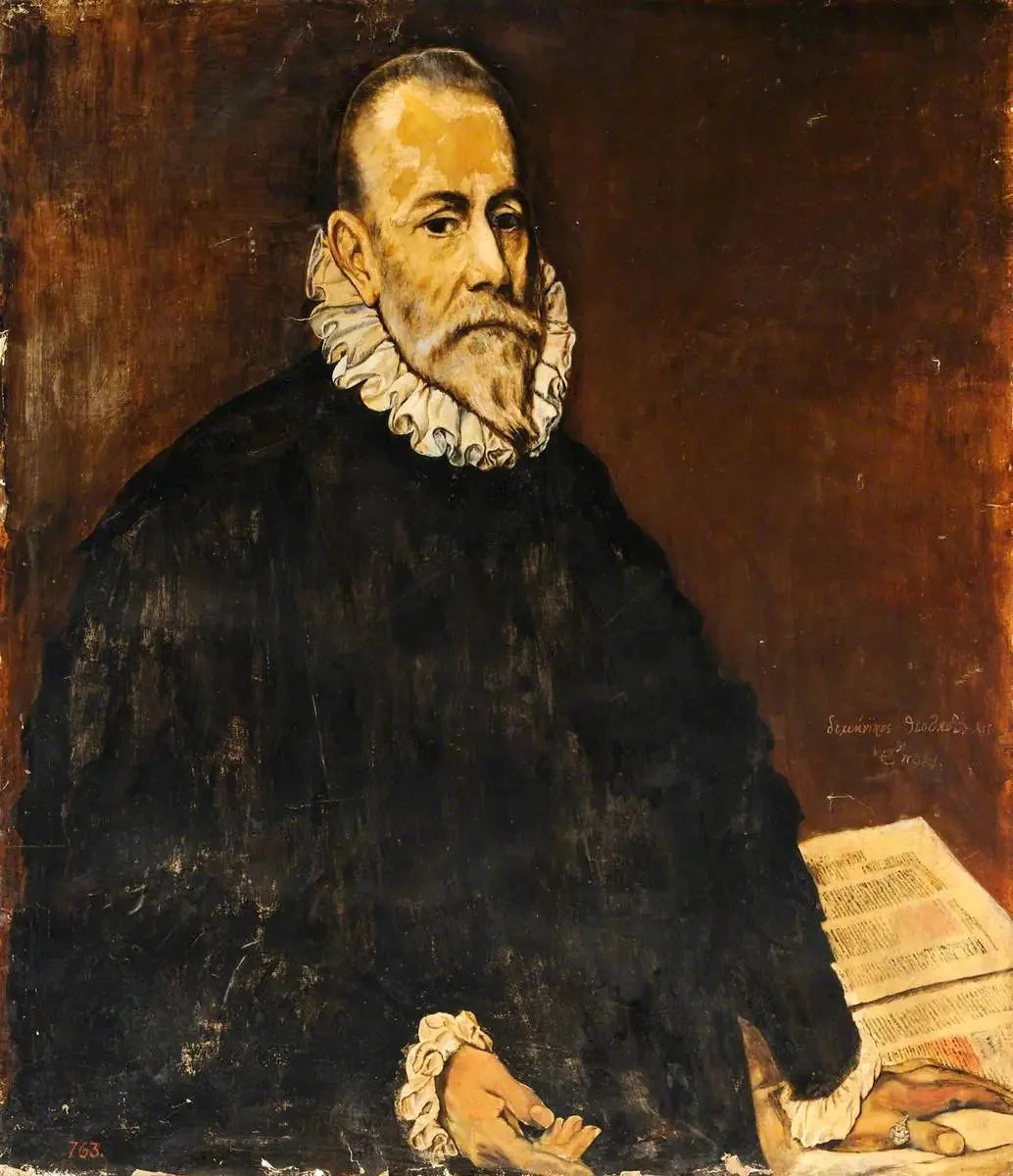 Portrait d'un homme - El Greco image 1 reproduction de peinture à l’huile