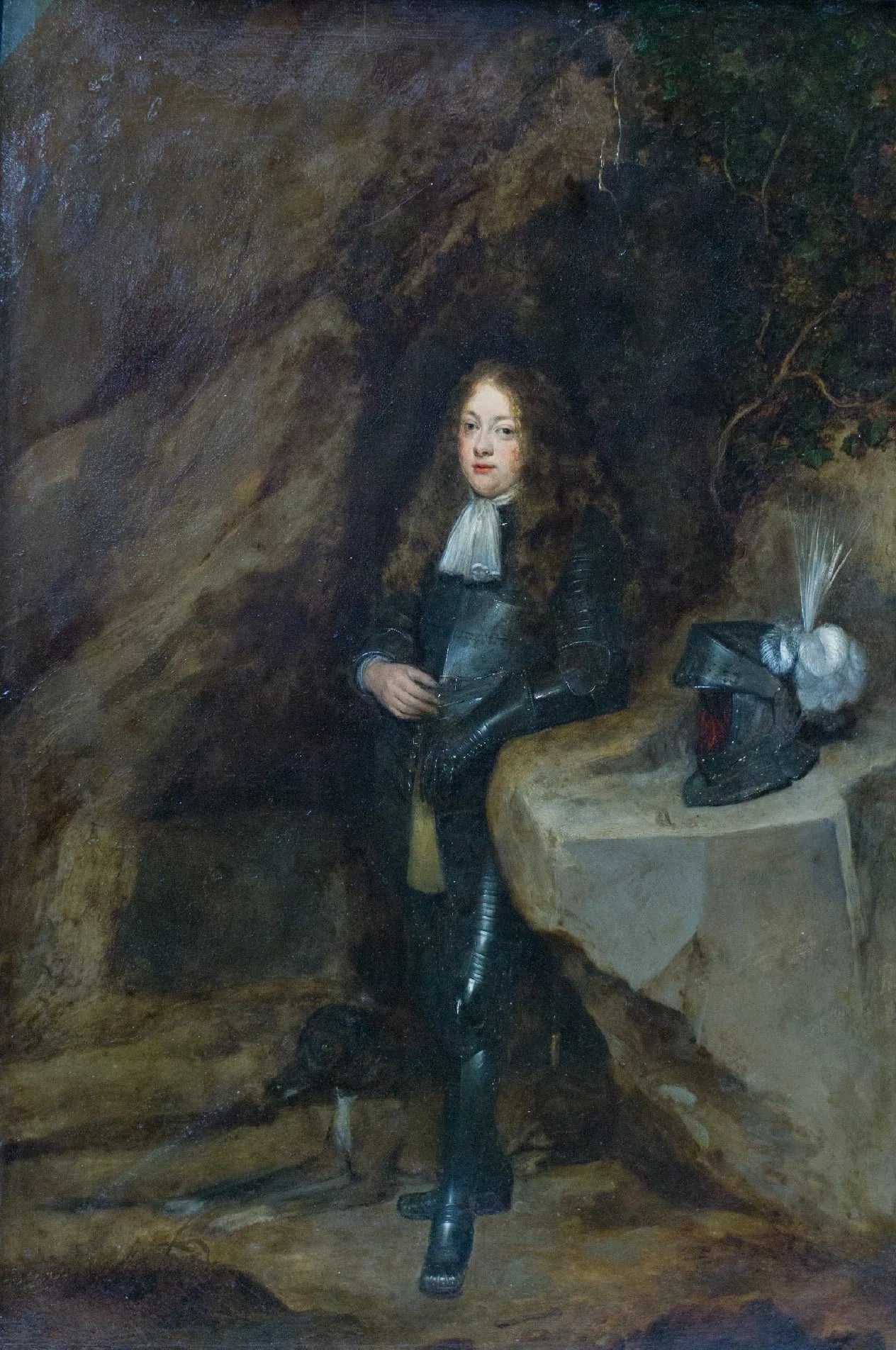 Portrait d'un homme en armure - Gerard ter Borch image 1 reproduction de peinture à l’huile