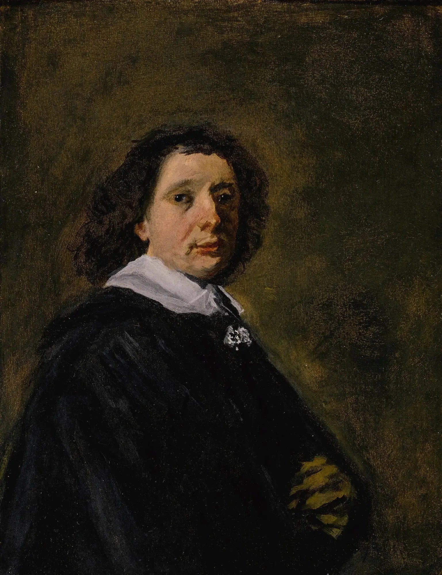 Portrait d'un homme - Frans Hals image 1 copie peinte à la main à l’huile