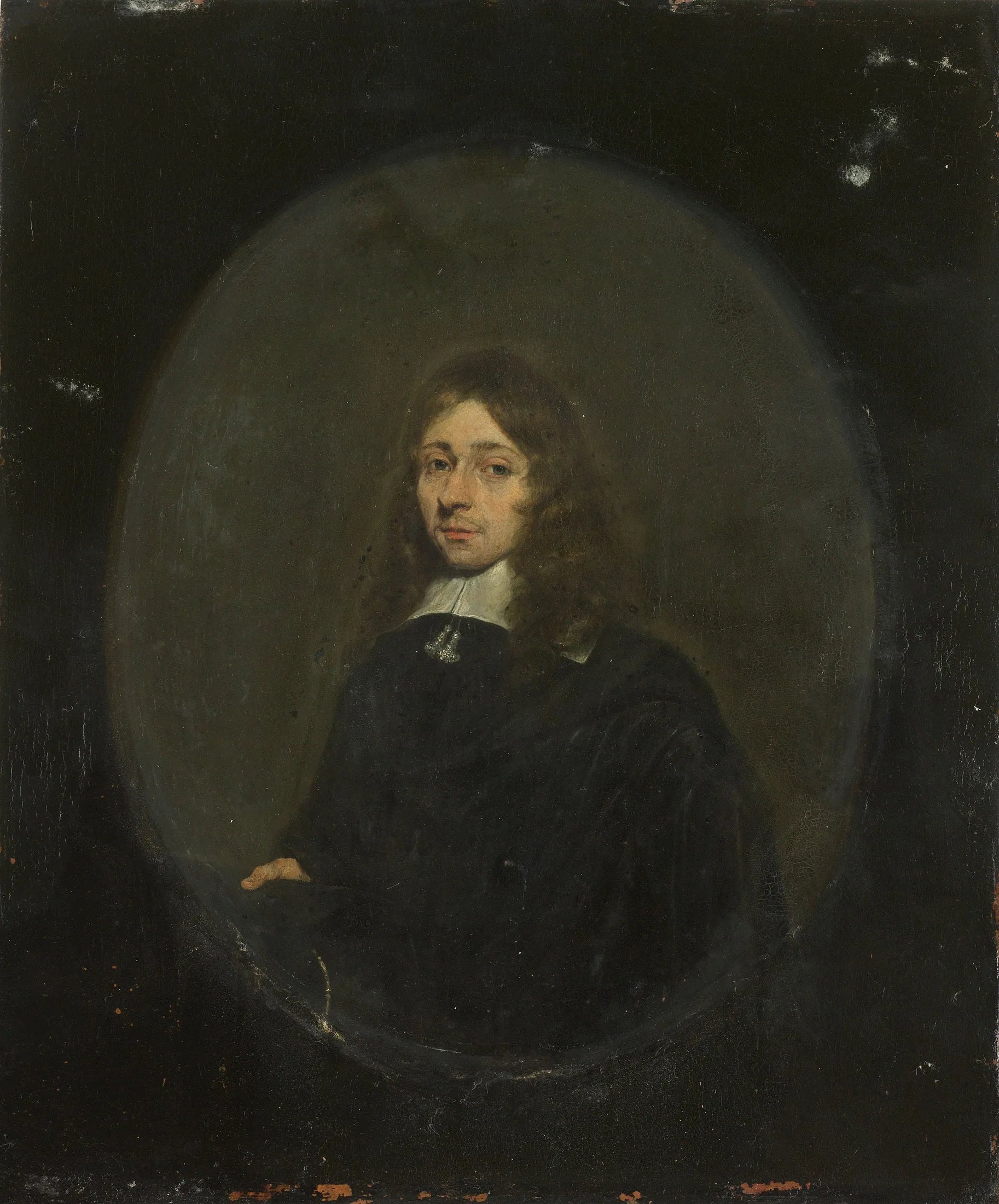 Portrait d'un homme - Gerard ter Borch image 1 reproduction de peinture à l’huile