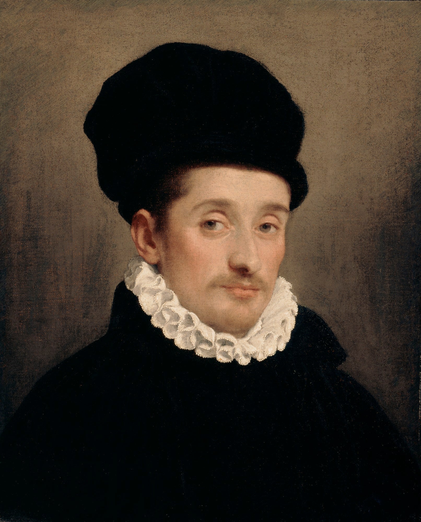 Portrait d'un homme - Giovanni Battista Moroni image 1 copie de tableau peinte à la main