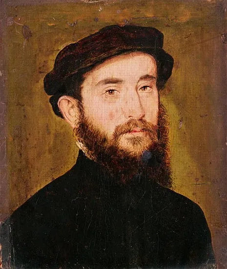 Portrait d'un homme inconnu - Corneille de Lyon image 1 copie de tableau peinte à la main