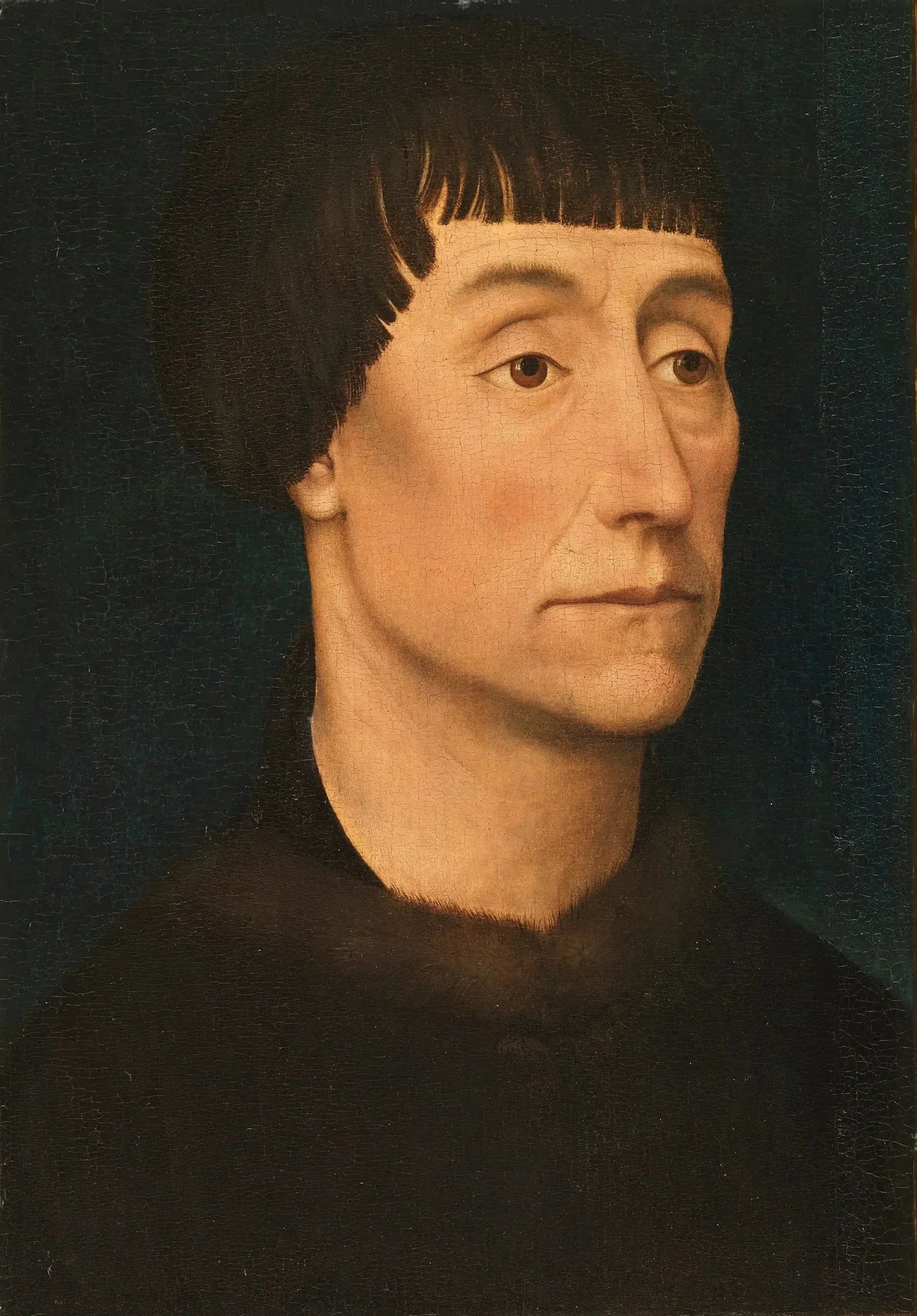 Portrait d'un homme inconnu - Rogier van der Weyden image 1 copie peinte à la main à l’huile