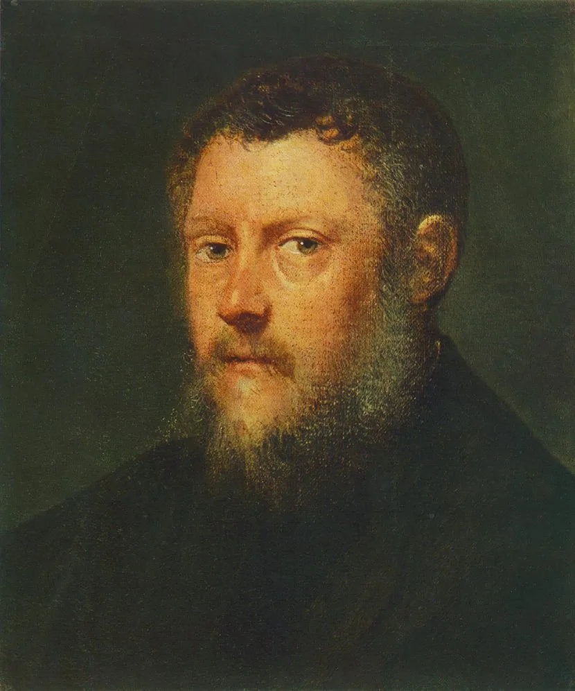 Portrait d'un homme - Jacopo Tintoretto image 1 reproduction d’œuvre d’art à l’huile