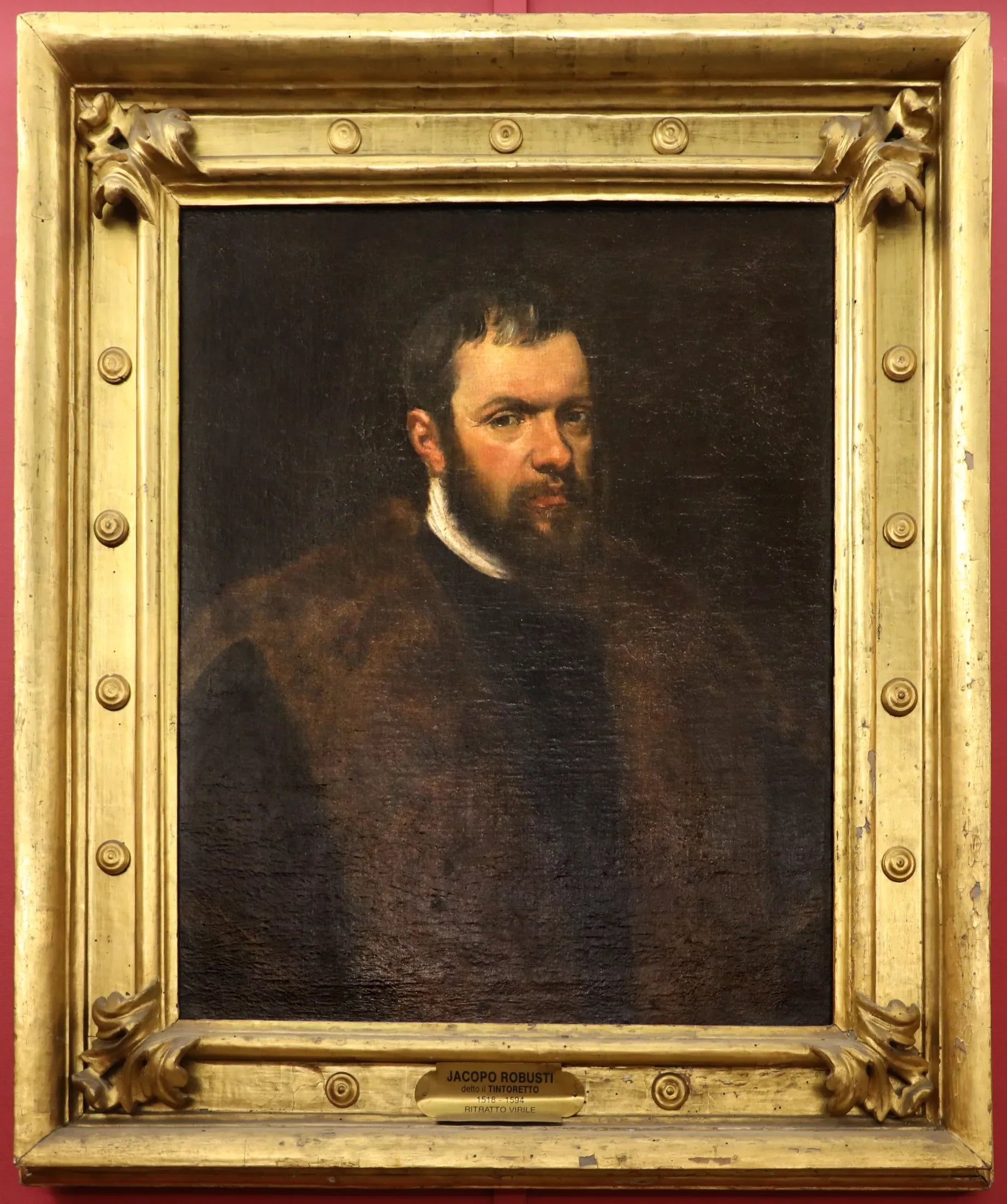 Portrait d'un homme - Jacopo Tintoretto image 1 tableau peint à l’huile sur toile