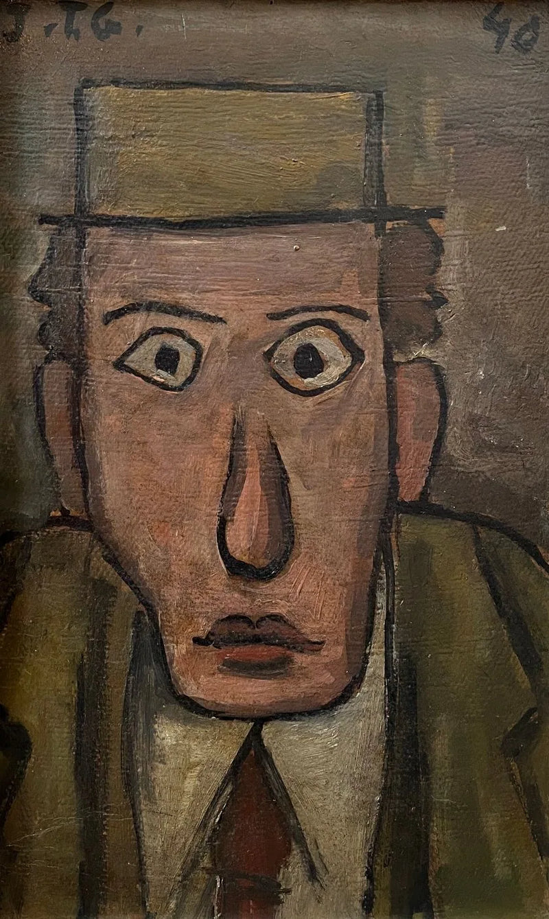 Portrait d'un homme - Joaquín Torres García