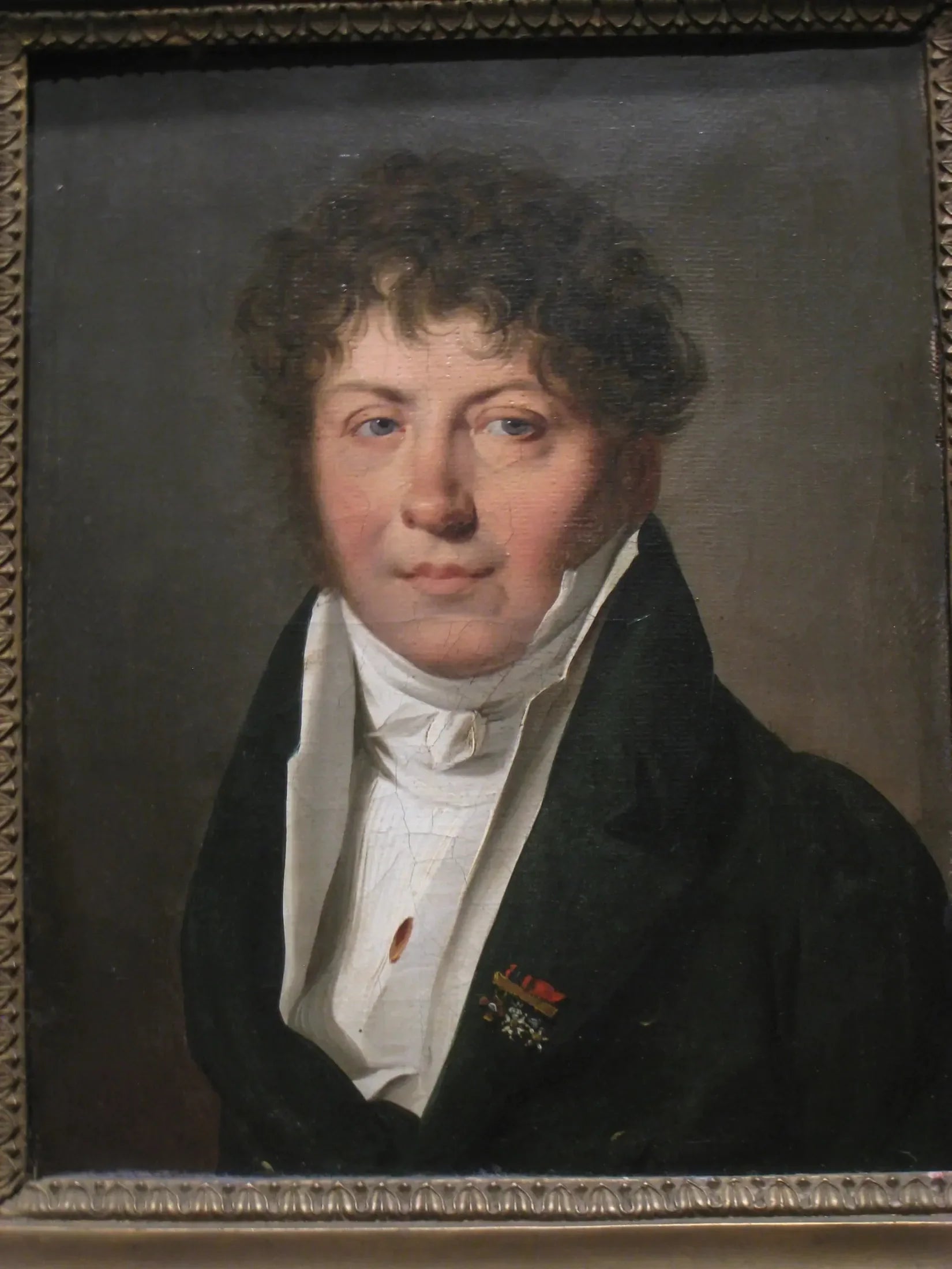 Portrait d'un homme - Louis-Léopold Boilly image 1 reproduction artisanale de tableau