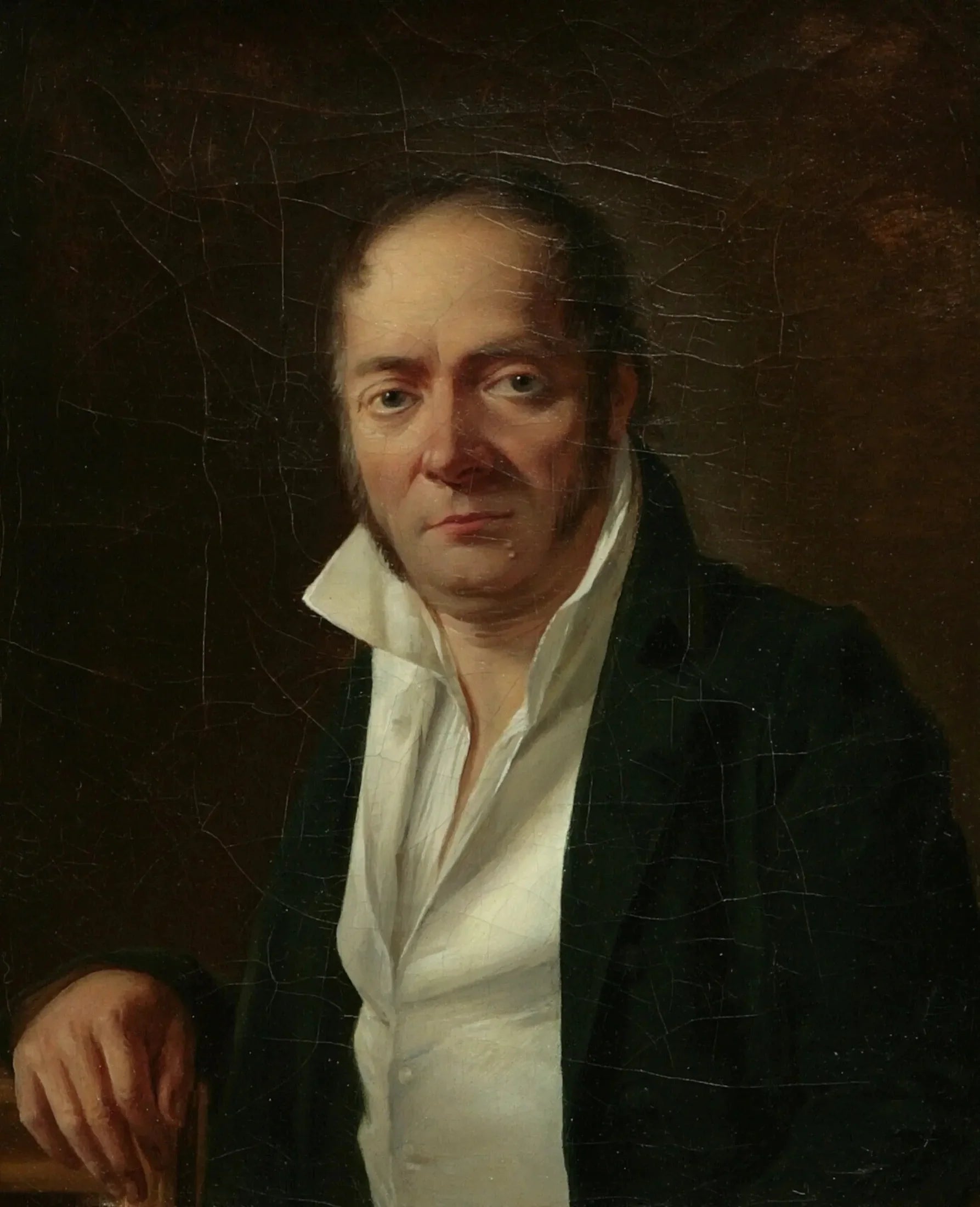 Portrait d'un homme - Louis-Léopold Boilly image 1 reproduction de peinture à l’huile