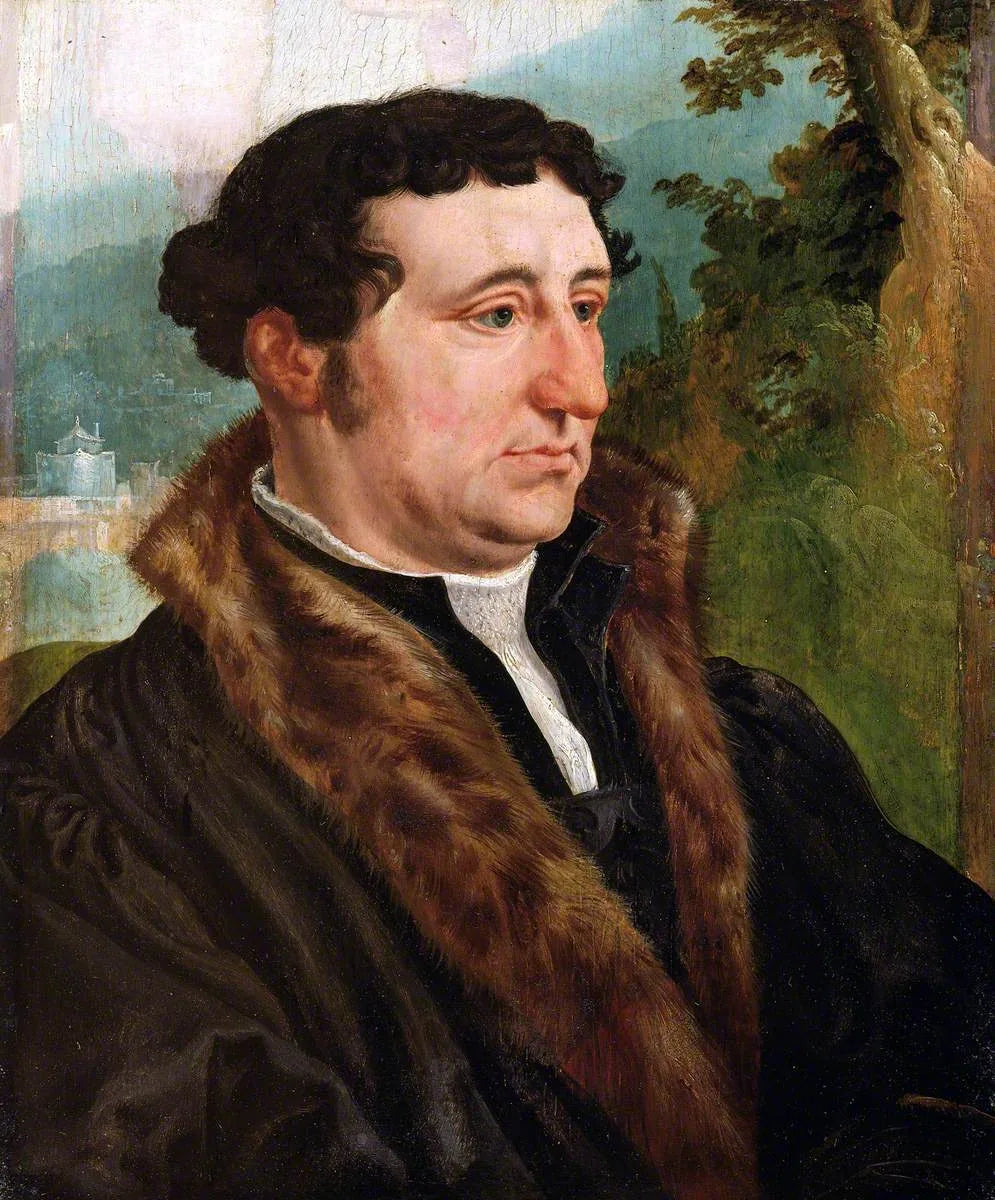 Portrait d'un homme - Maarten van Heemskerck image 1 reproduction artisanale de tableau
