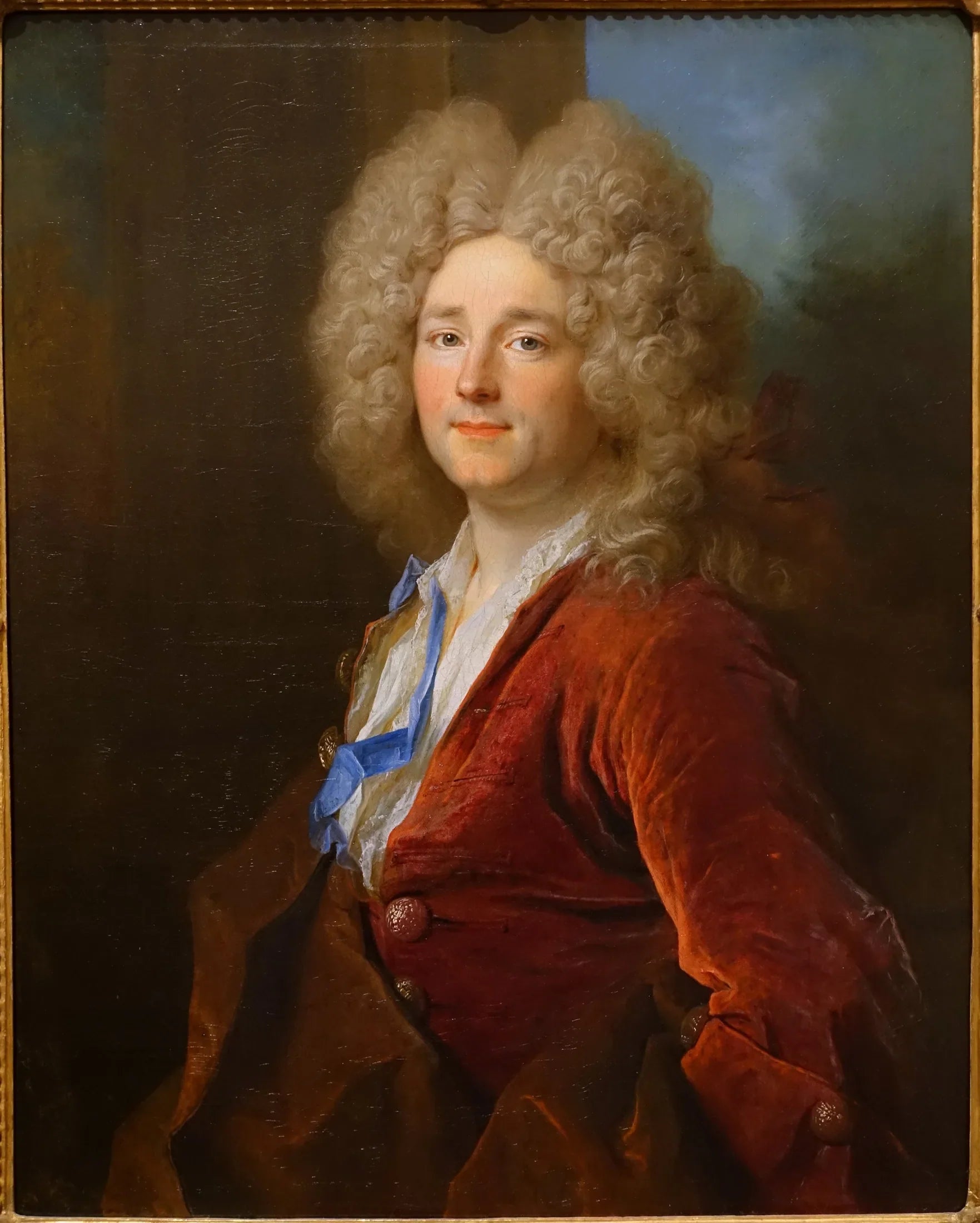 Portrait d'un homme - Nicolas de Largillière image 1 copie de tableau peinte à la main
