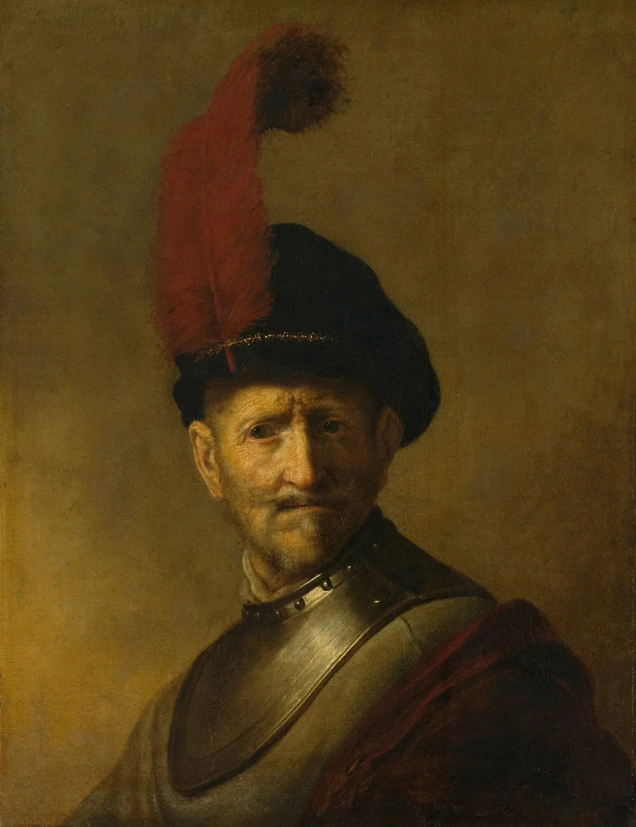 Portrait d'un homme, peut-être le père de Rembrandt, Harmen Gerritsz van Rijn - Rembrandt