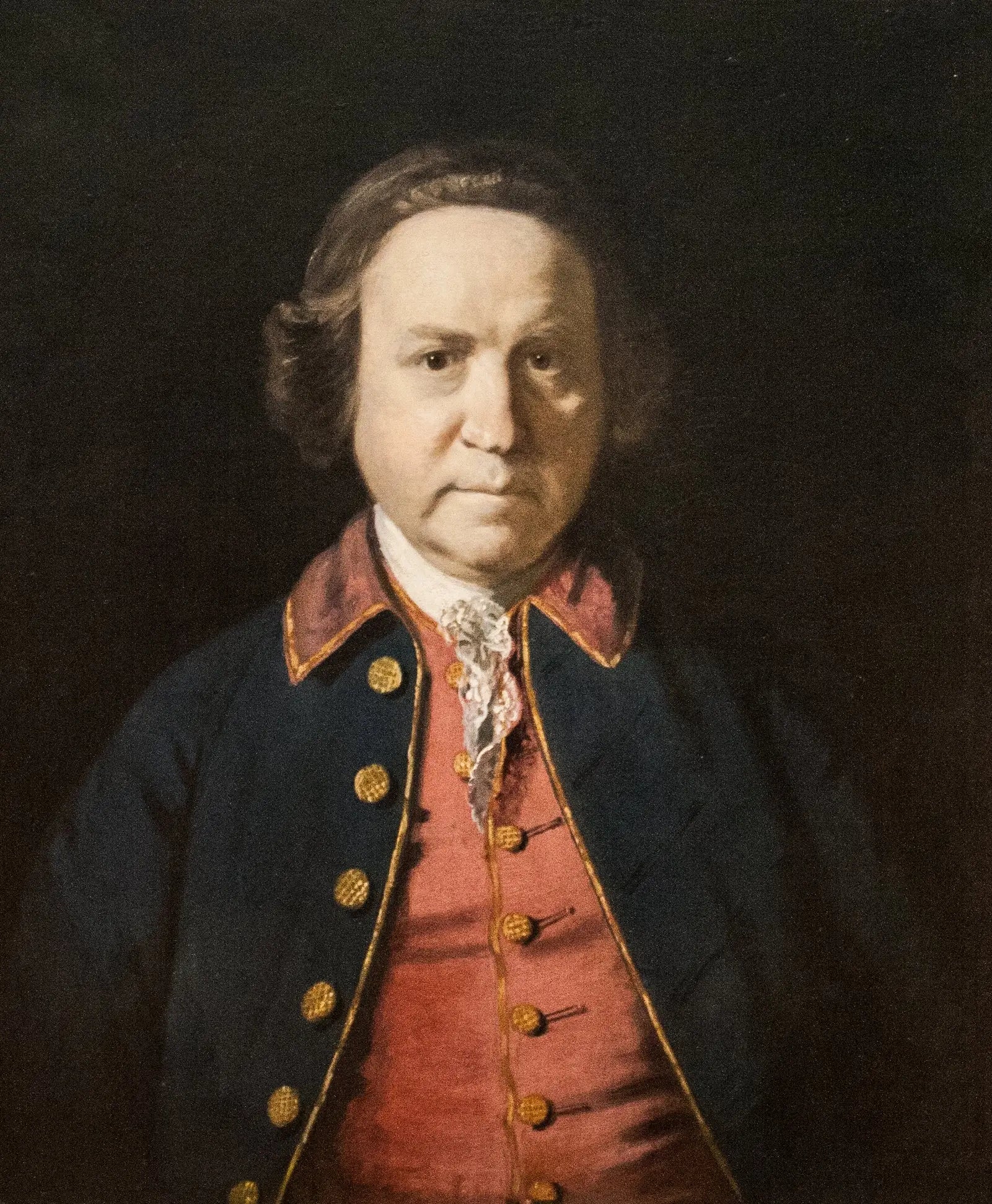 Portrait d'un homme, peut-être M. Robert Pigott de Chetwynd - Joshua Reynolds image 1 reproduction de peinture à l’huile