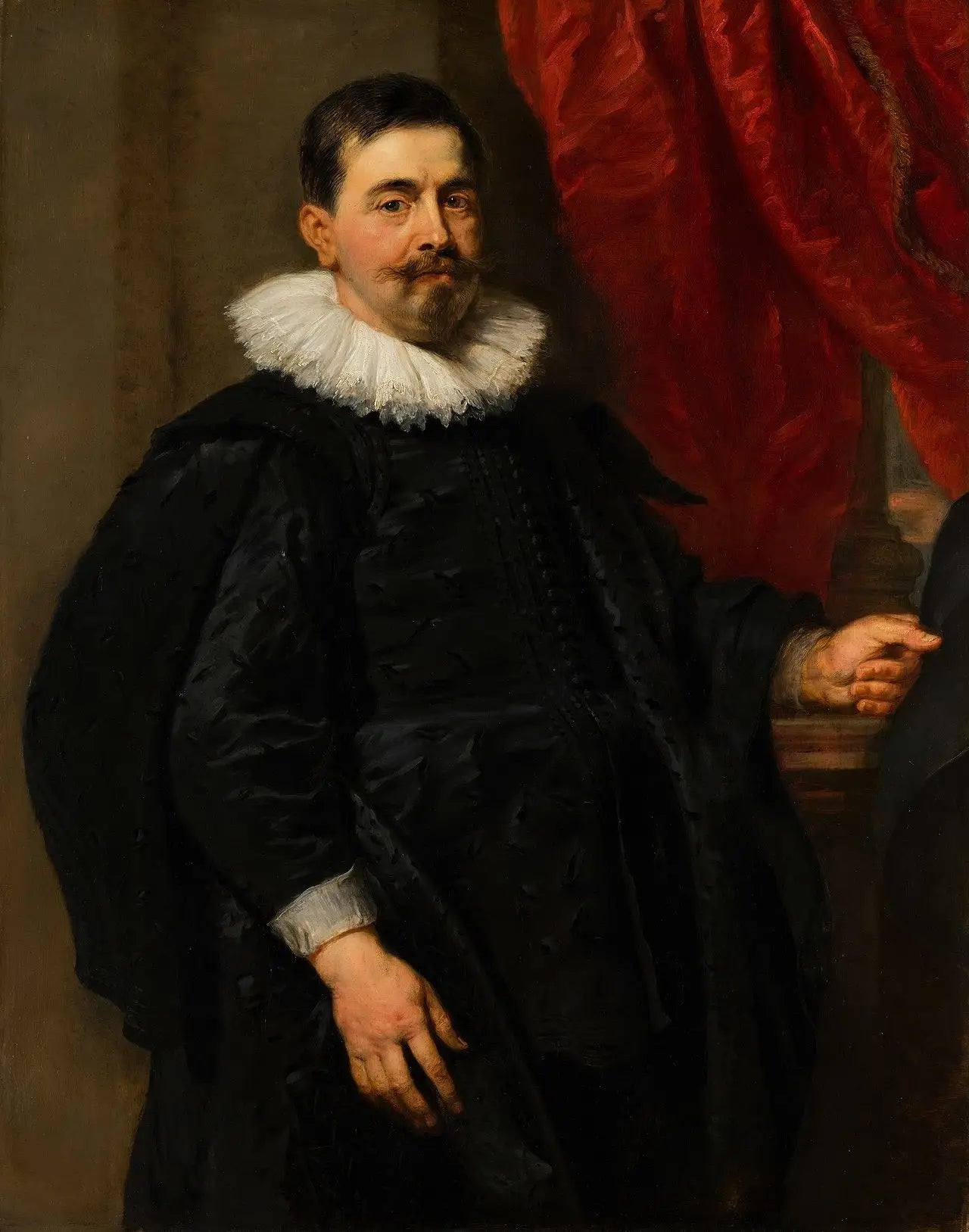Portrait d'un homme, peut-être Peter van Hecke (1591-1645) - Peter Paul Rubens image 1 reproduction artisanale de tableau