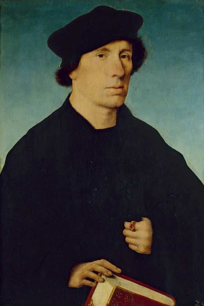 Portrait d'un homme sans barbe - Joos van Cleve