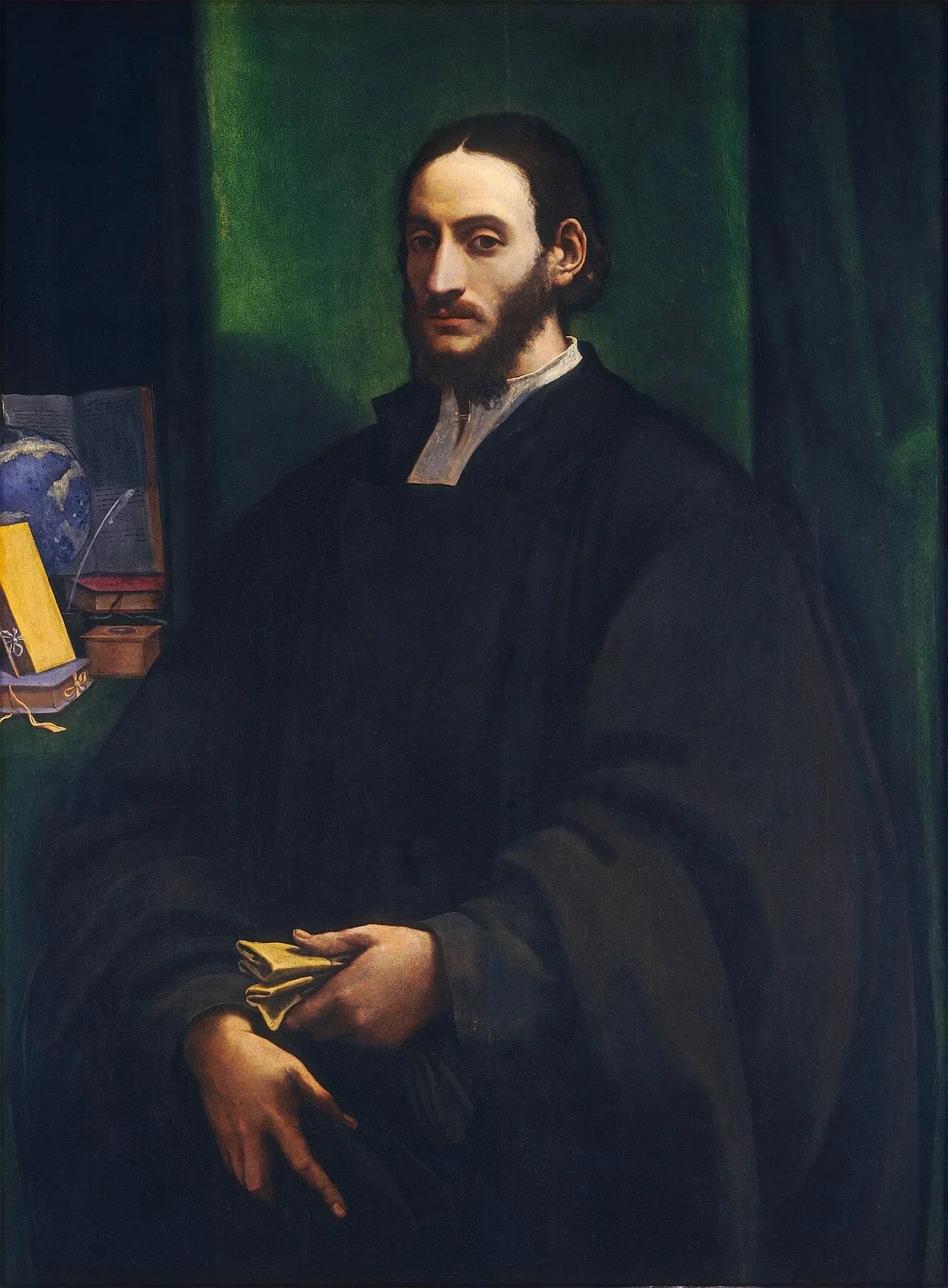 Portrait d'un humaniste - Sebastiano del Piombo image 1 reproduction d’œuvre d’art à l’huile