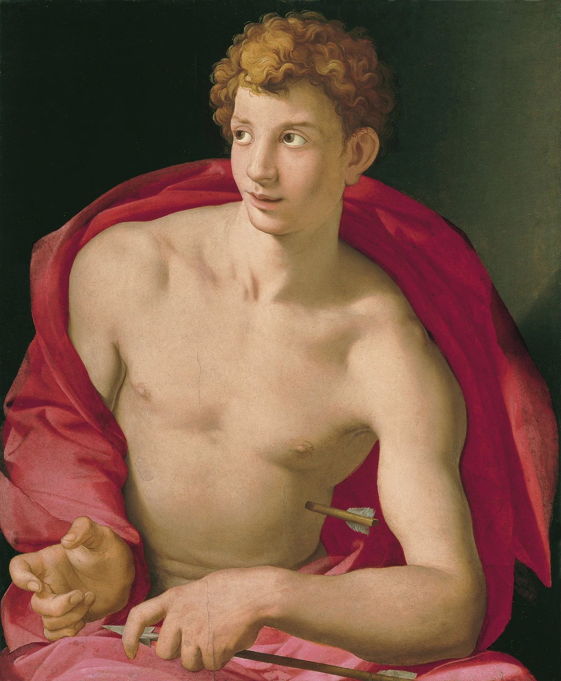 Portrait d'un jeune à Saint-Sébastien - Bronzino image 1 reproduction de peinture à l’huile