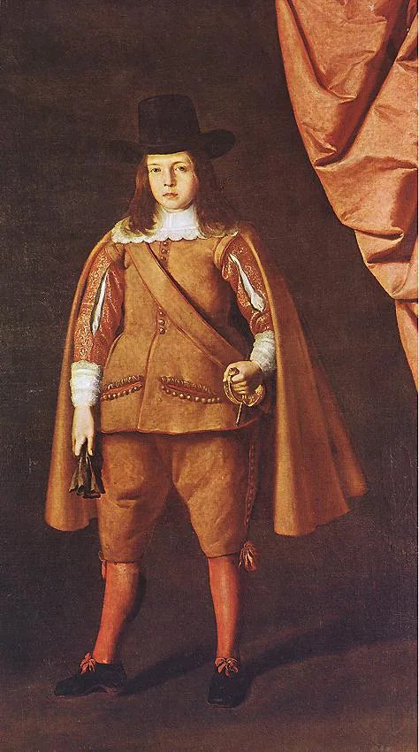 Portrait d'un jeune aristocrate (Juan Francisco de la Cerda Enríquez de Ribera, Marqués de Cogolludo) - Francisco de Zurbarán image 1 reproduction de peinture à l’huile