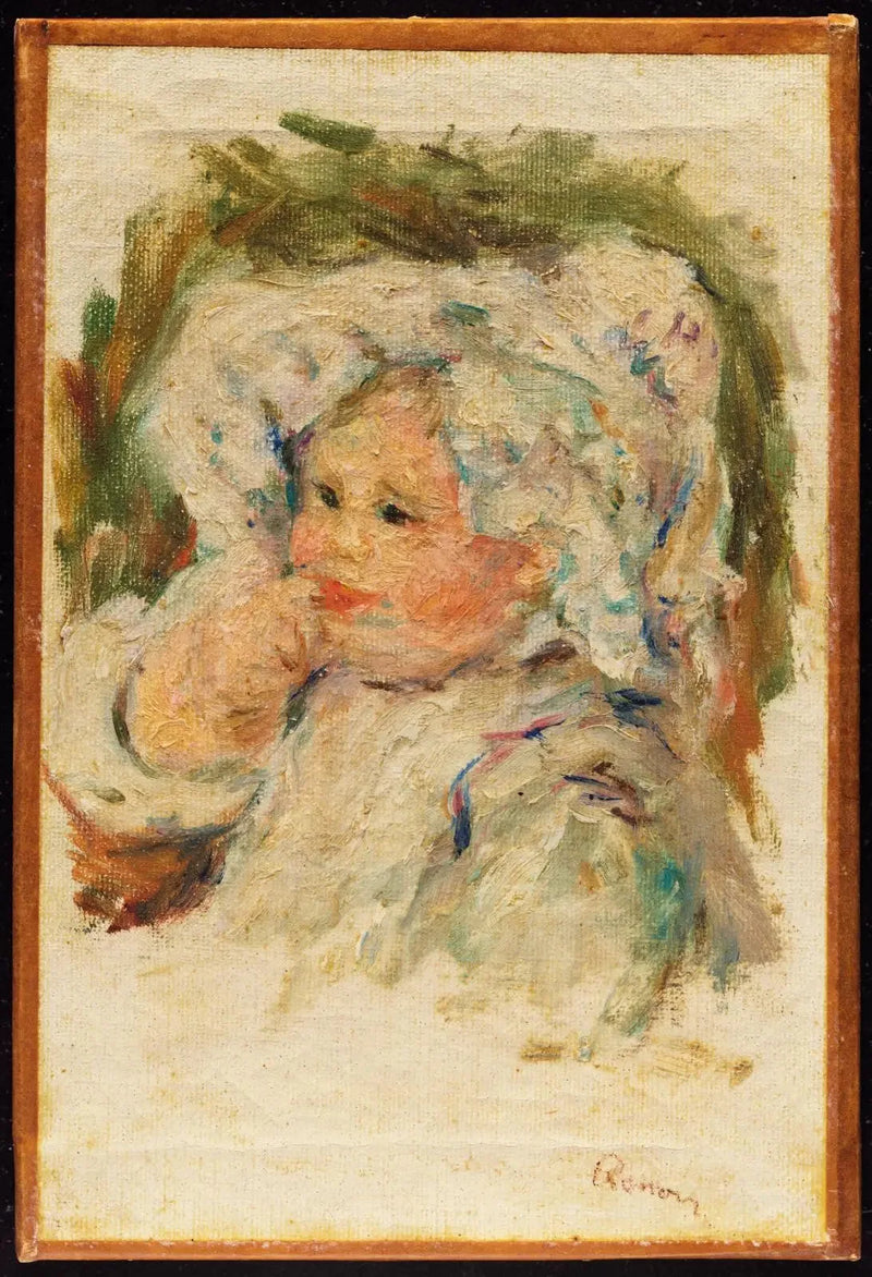 Portrait d'un jeune enfant - Pierre-Auguste Renoir