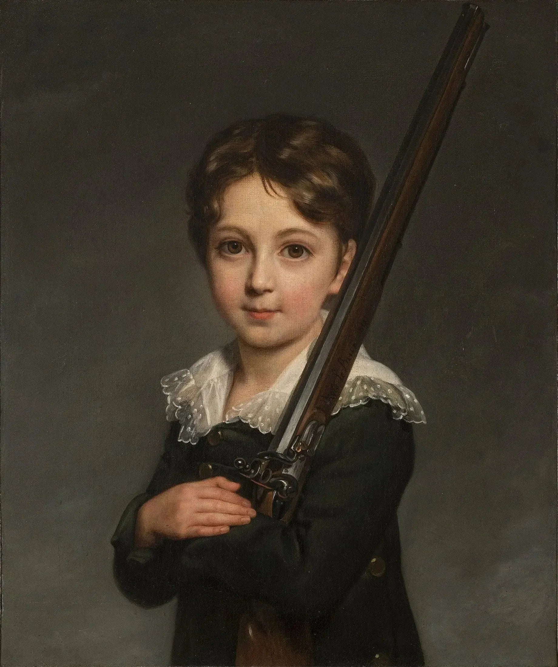 Portrait d'un jeune garçon - Élisabeth Vigée Le Brun image 1 copie de tableau peinte à la main