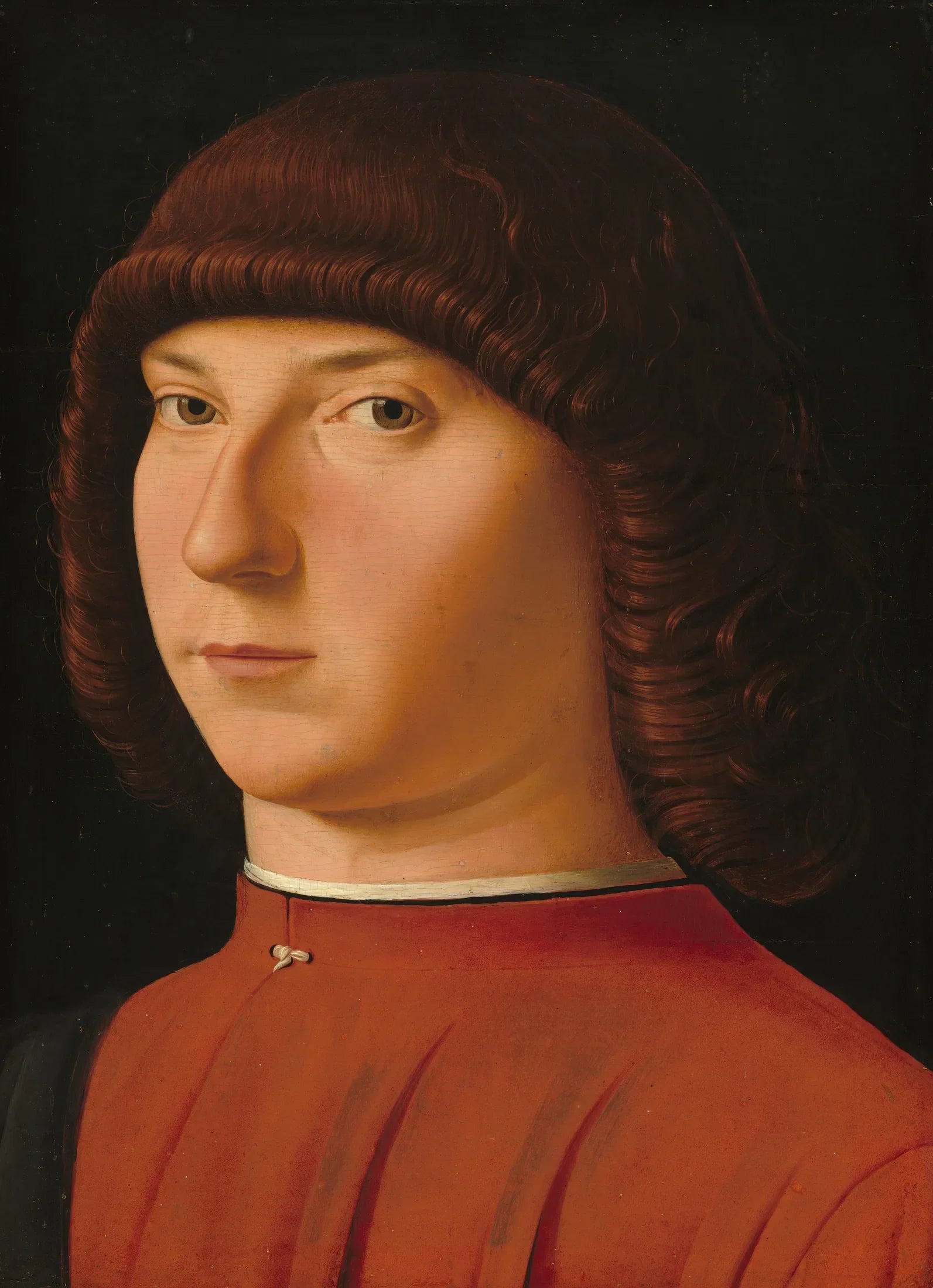 Portrait d'un jeune homme - Antonello de Messine image 1 tableau peint à l’huile sur toile