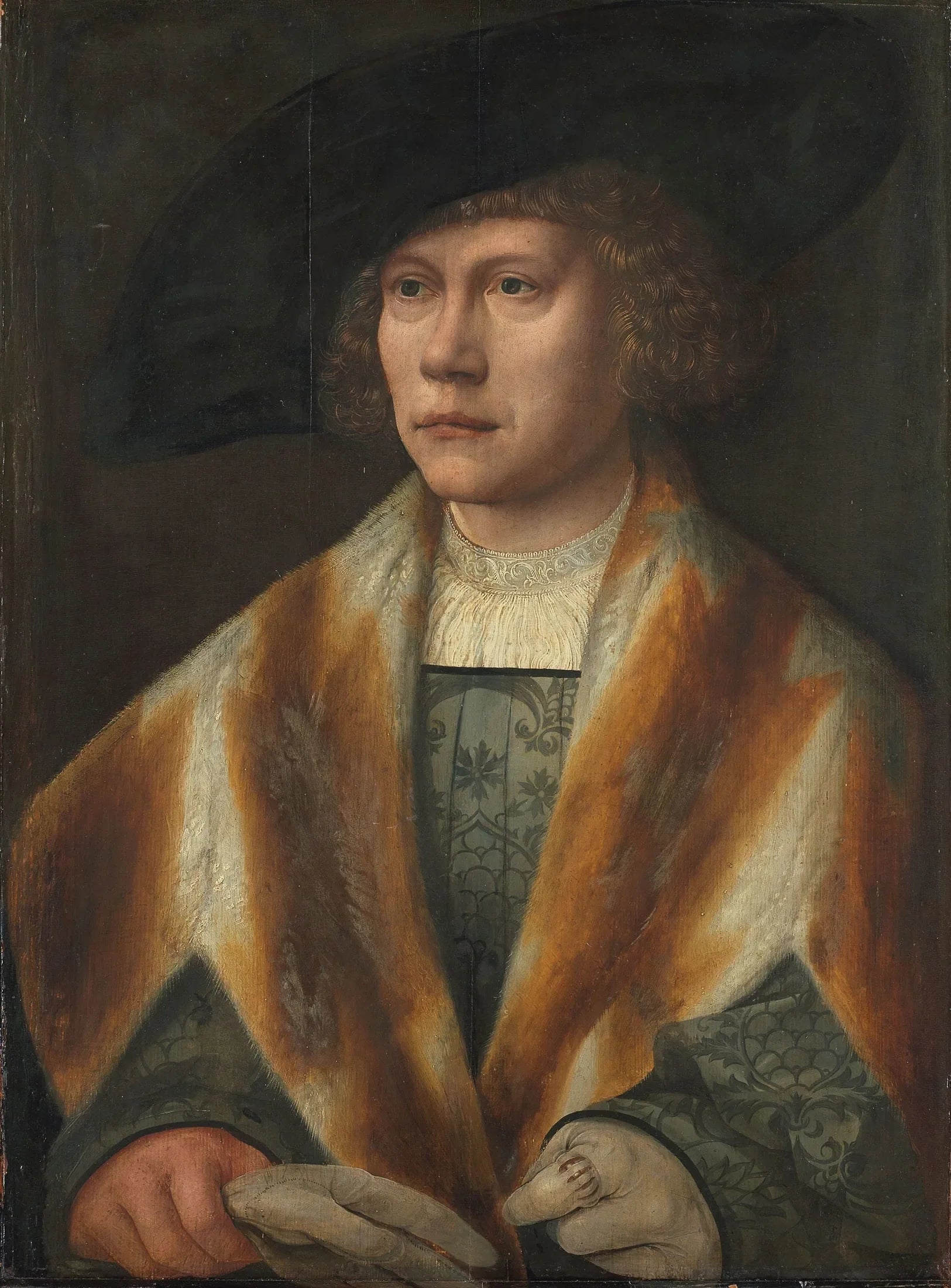 Portrait d'un jeune homme - Bernard van Orley image 1 copie peinte à la main à l’huile
