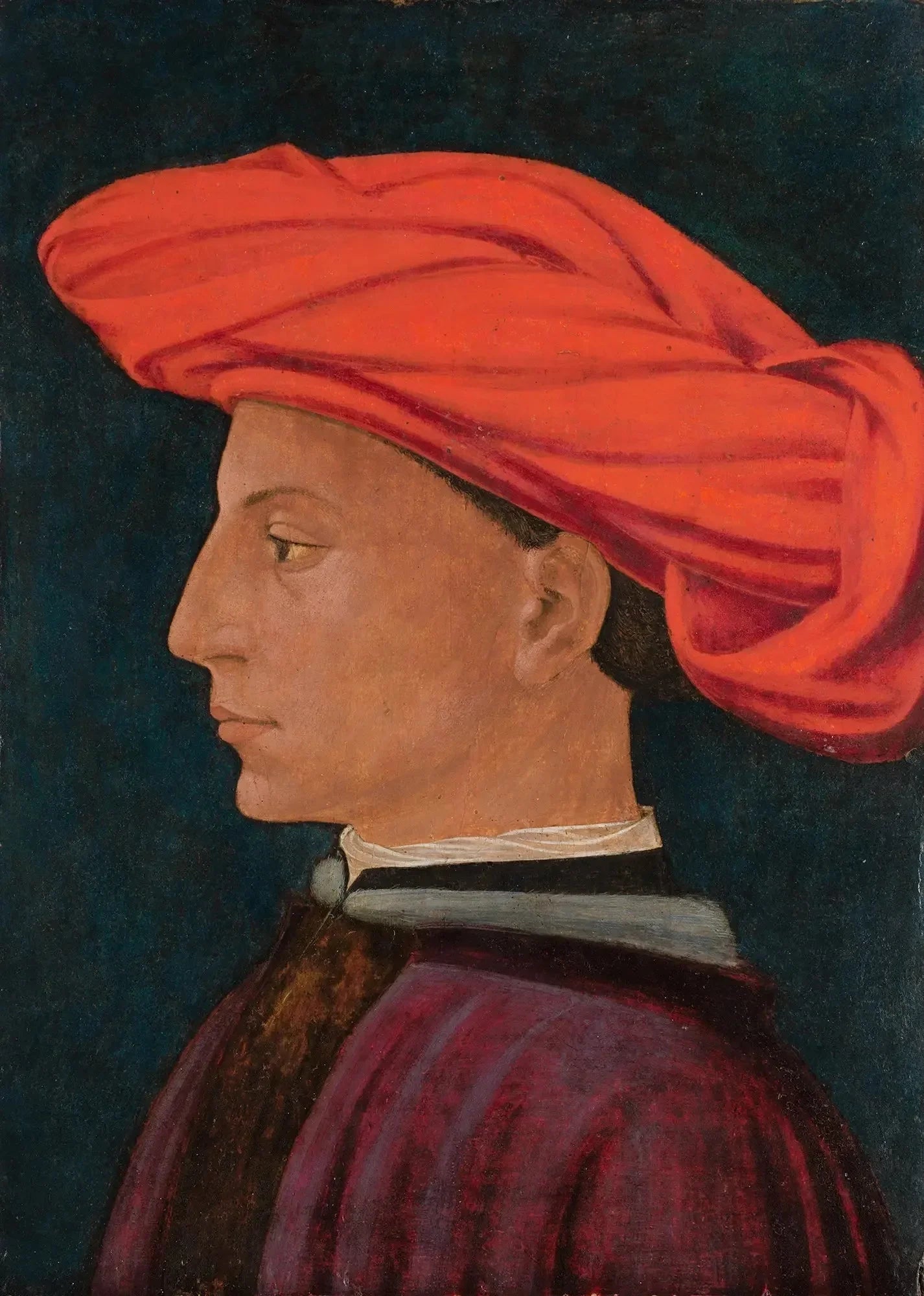 Portrait d'un jeune homme - Masaccio image 1 tableau peint à l’huile sur toile