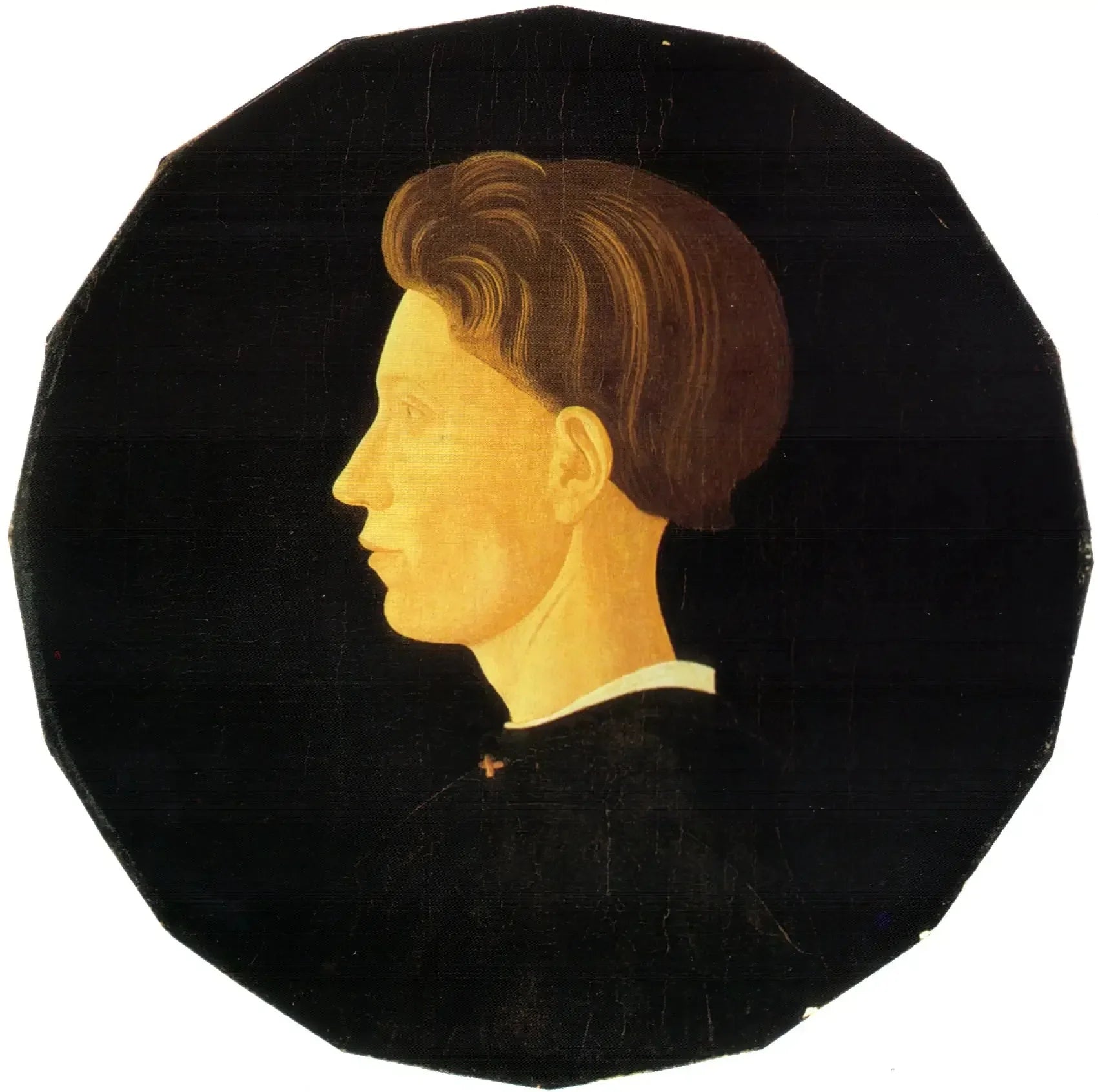 Portrait d'un jeune homme - Paolo Uccello image 1 copie de tableau peinte à la main
