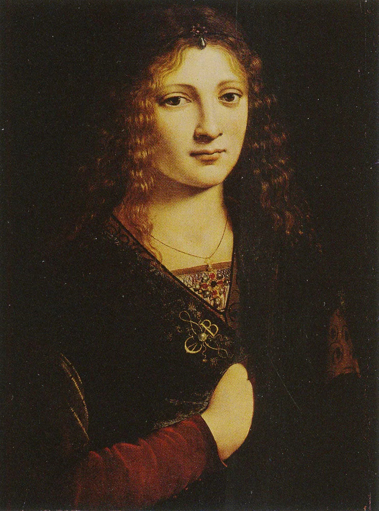 Portrait d'un jeune homme, peut-être Girolamo Casio - Giovanni Antonio Boltraffio image 1 reproduction réalisée par Alpha Reproduction