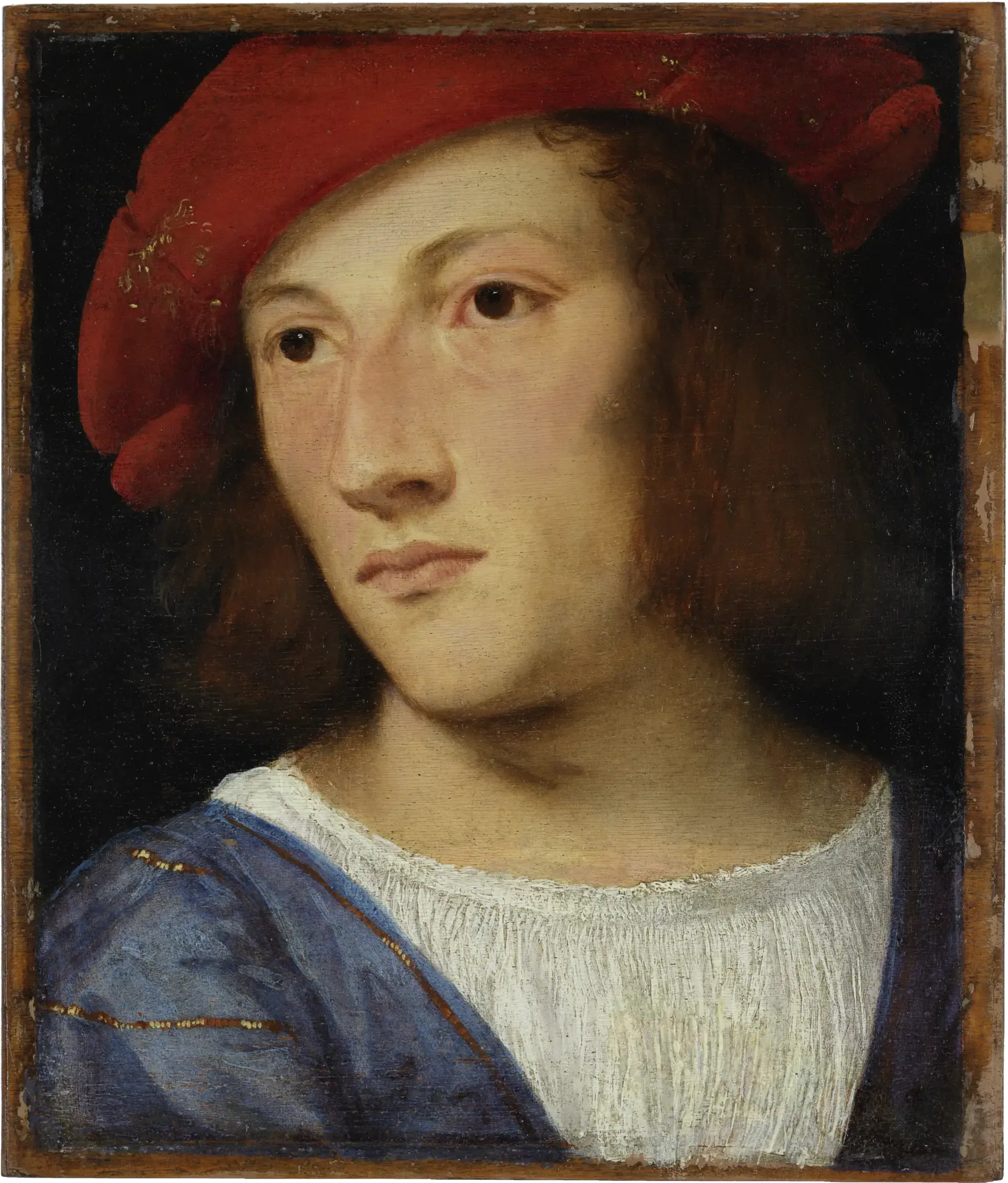 Portrait d'un jeune homme. - Titian image 1 reproduction de peinture à l’huile