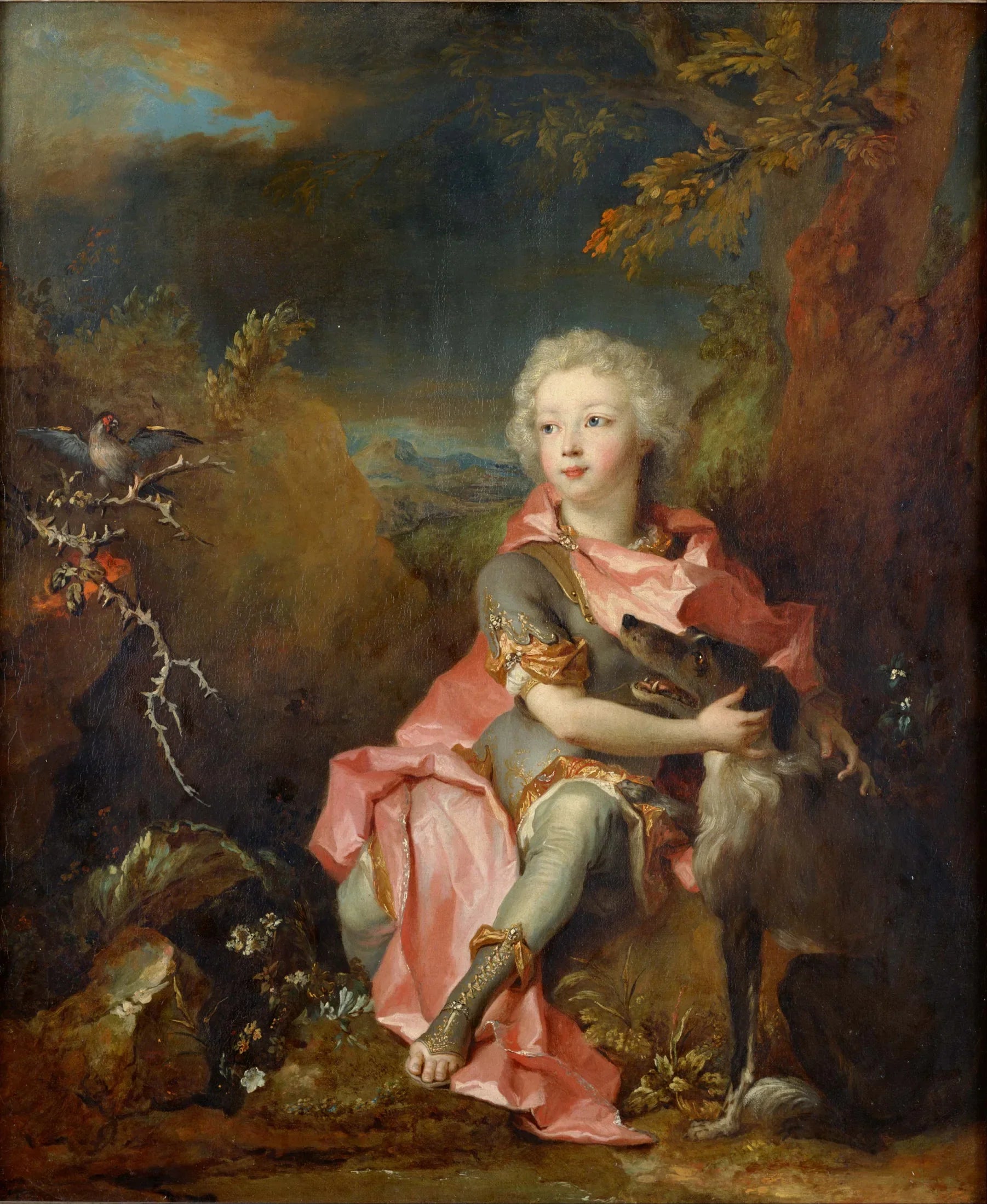 Portrait d'un jeune noble - Nicolas de Largillière image 1 tableau peint à l’huile sur toile