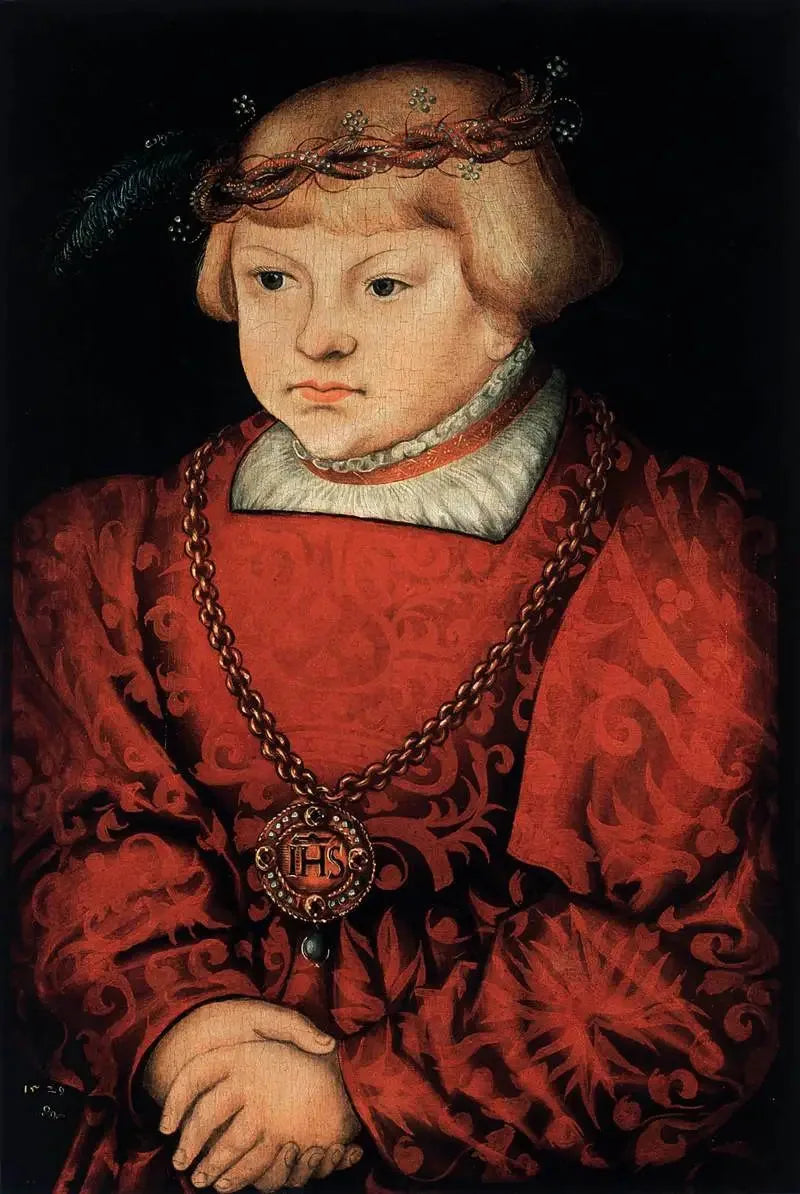 Portrait d'un jeune prince - Lucas Cranach the Elder